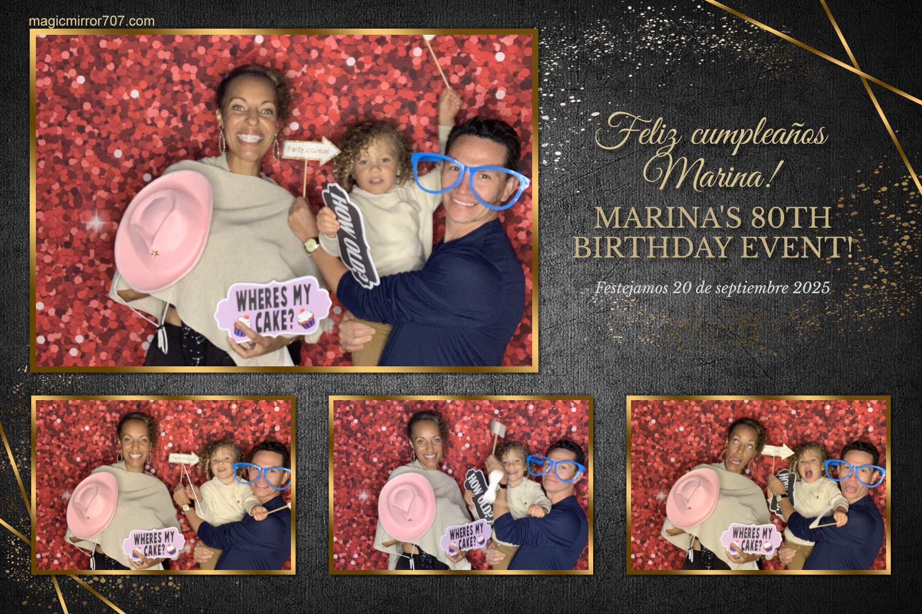 Marina's 80th Birthday | View more photos from the event at gallery.magicmirror707.com/u/MagicMirror707/Marinas-80th-Birthday