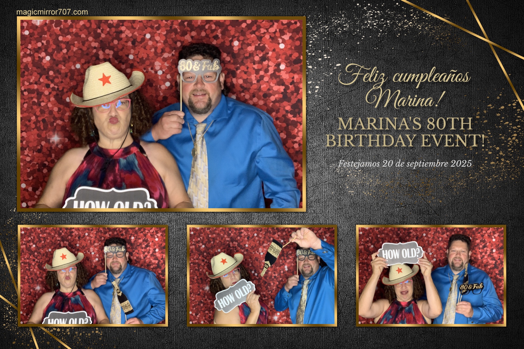 Marina's 80th Birthday | View more photos from the event at gallery.magicmirror707.com/u/MagicMirror707/Marinas-80th-Birthday