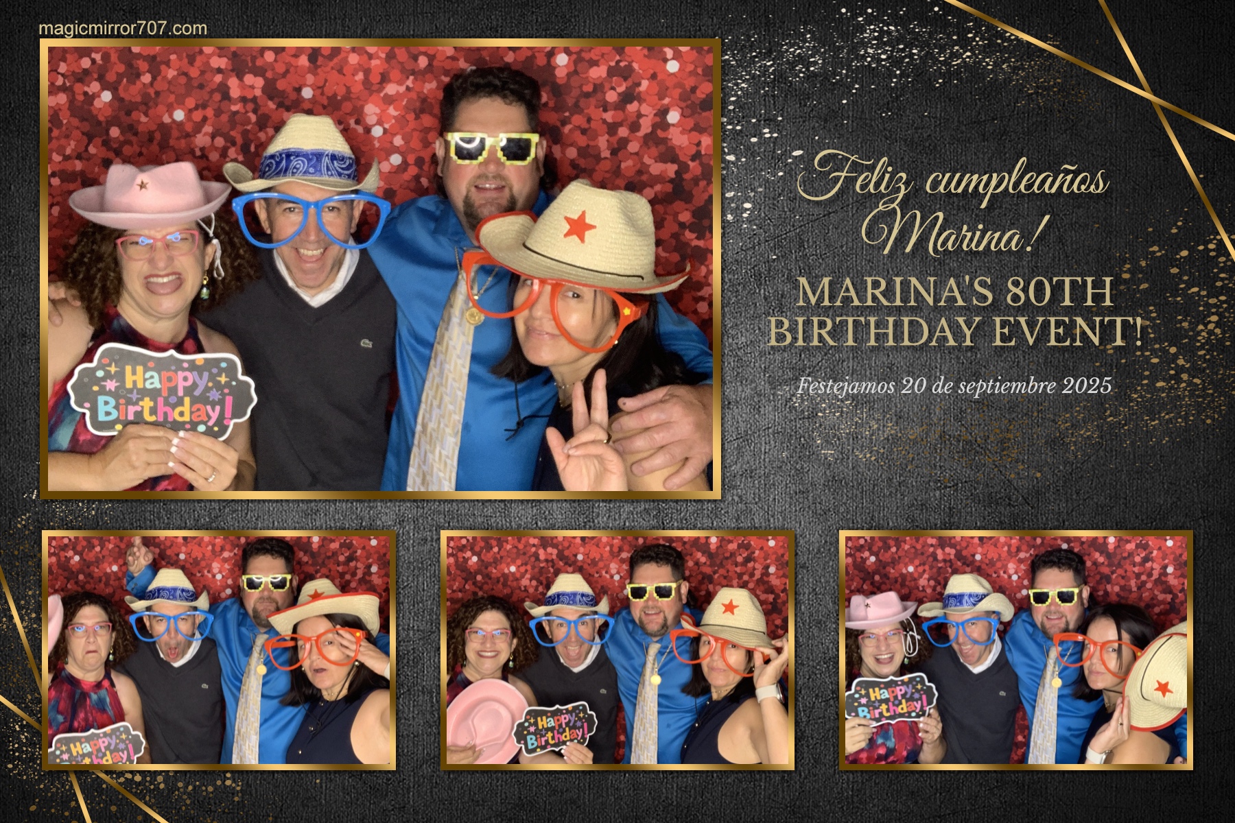 Marina's 80th Birthday | View more photos from the event at gallery.magicmirror707.com/u/MagicMirror707/Marinas-80th-Birthday