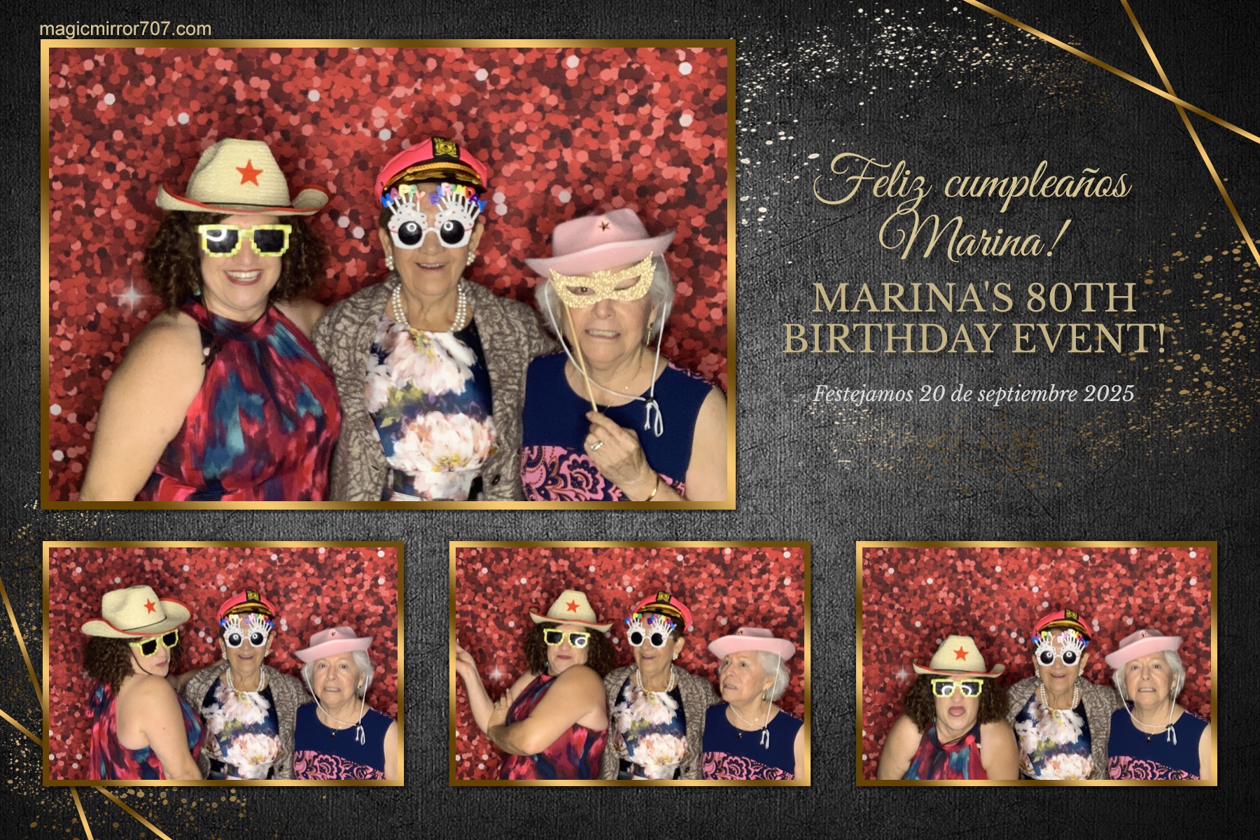 Marina's 80th Birthday | View more photos from the event at gallery.magicmirror707.com/u/MagicMirror707/Marinas-80th-Birthday