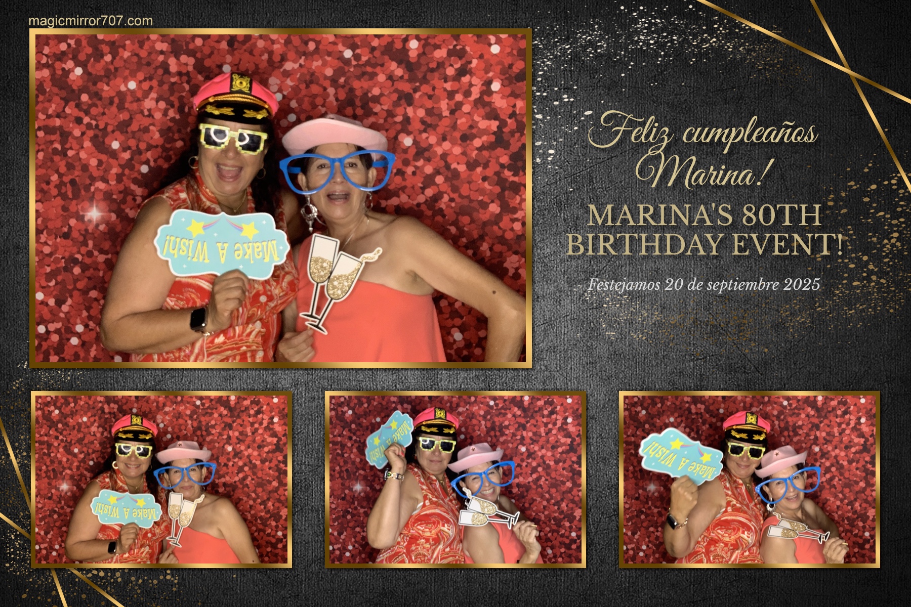 Marina's 80th Birthday | View more photos from the event at gallery.magicmirror707.com/u/MagicMirror707/Marinas-80th-Birthday