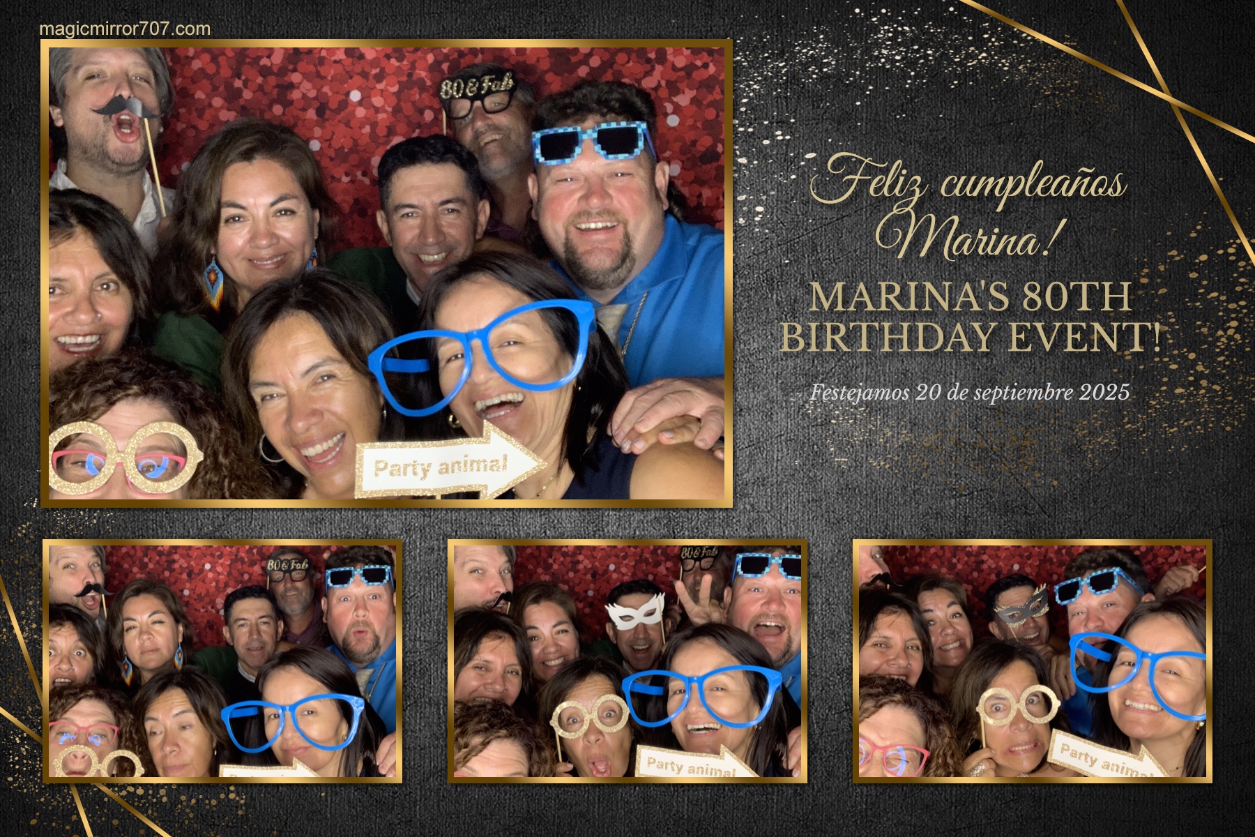 Marina's 80th Birthday | View more photos from the event at gallery.magicmirror707.com/u/MagicMirror707/Marinas-80th-Birthday