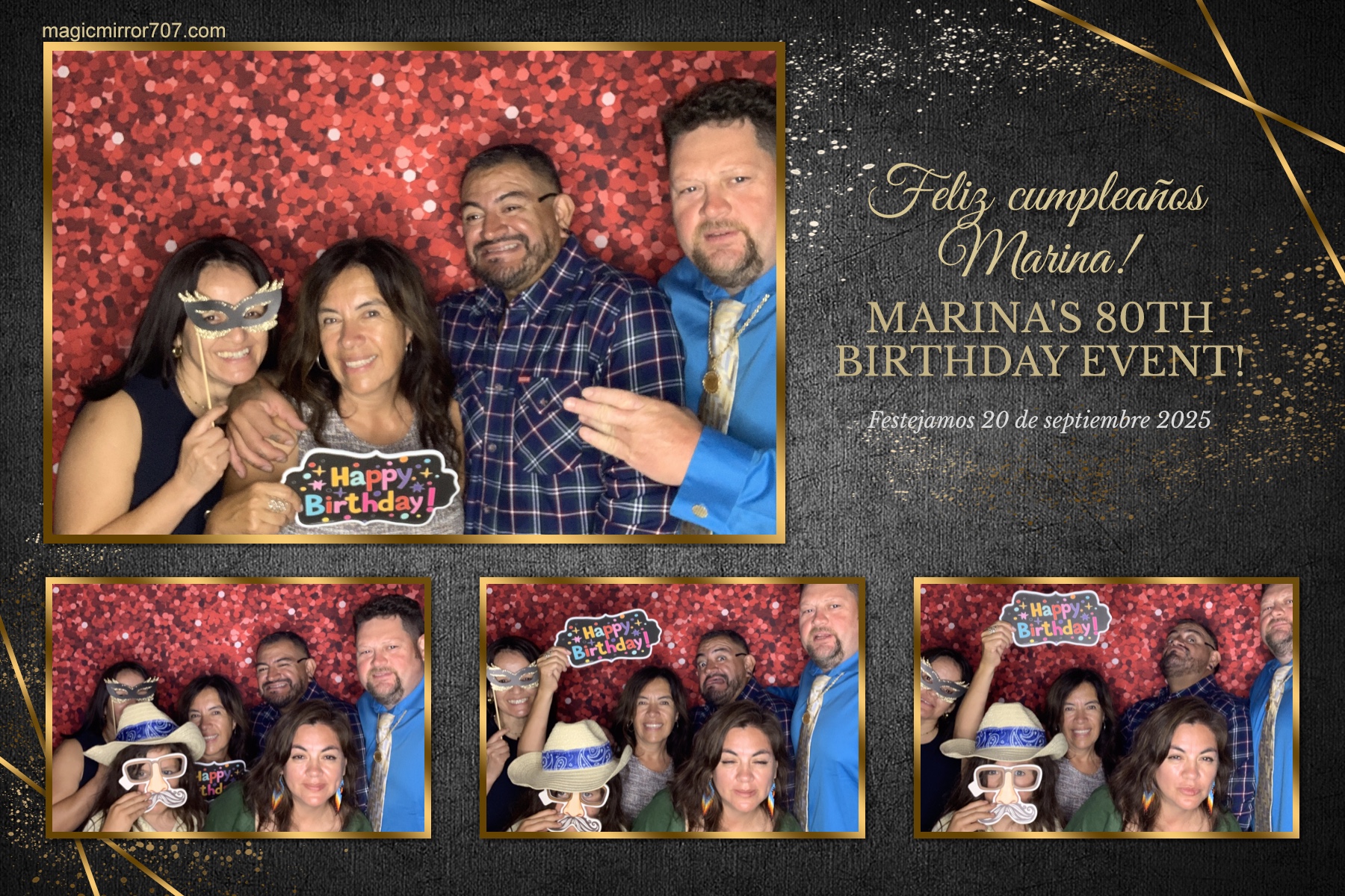 Marina's 80th Birthday | View more photos from the event at gallery.magicmirror707.com/u/MagicMirror707/Marinas-80th-Birthday