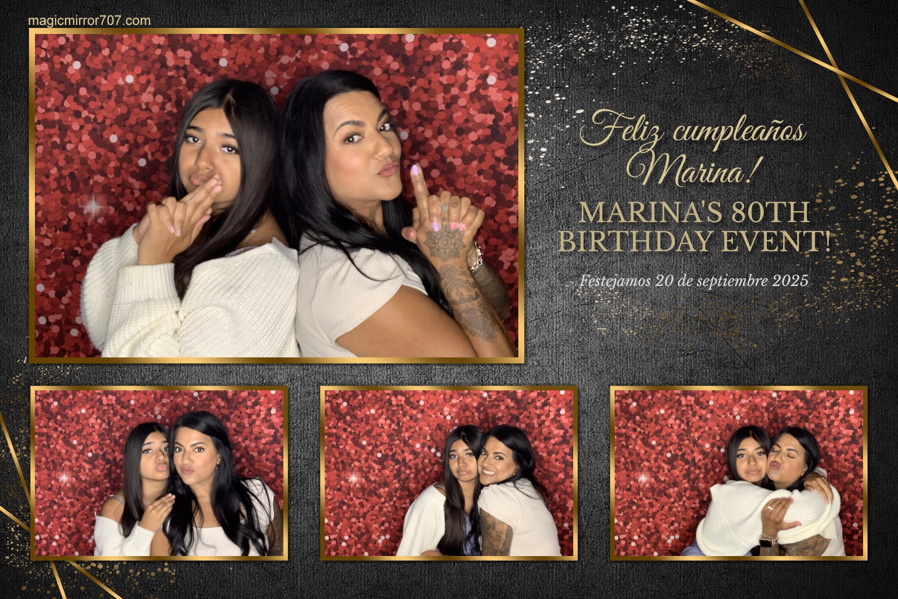 Marina's 80th Birthday | View more photos from the event at gallery.magicmirror707.com/u/MagicMirror707/Marinas-80th-Birthday