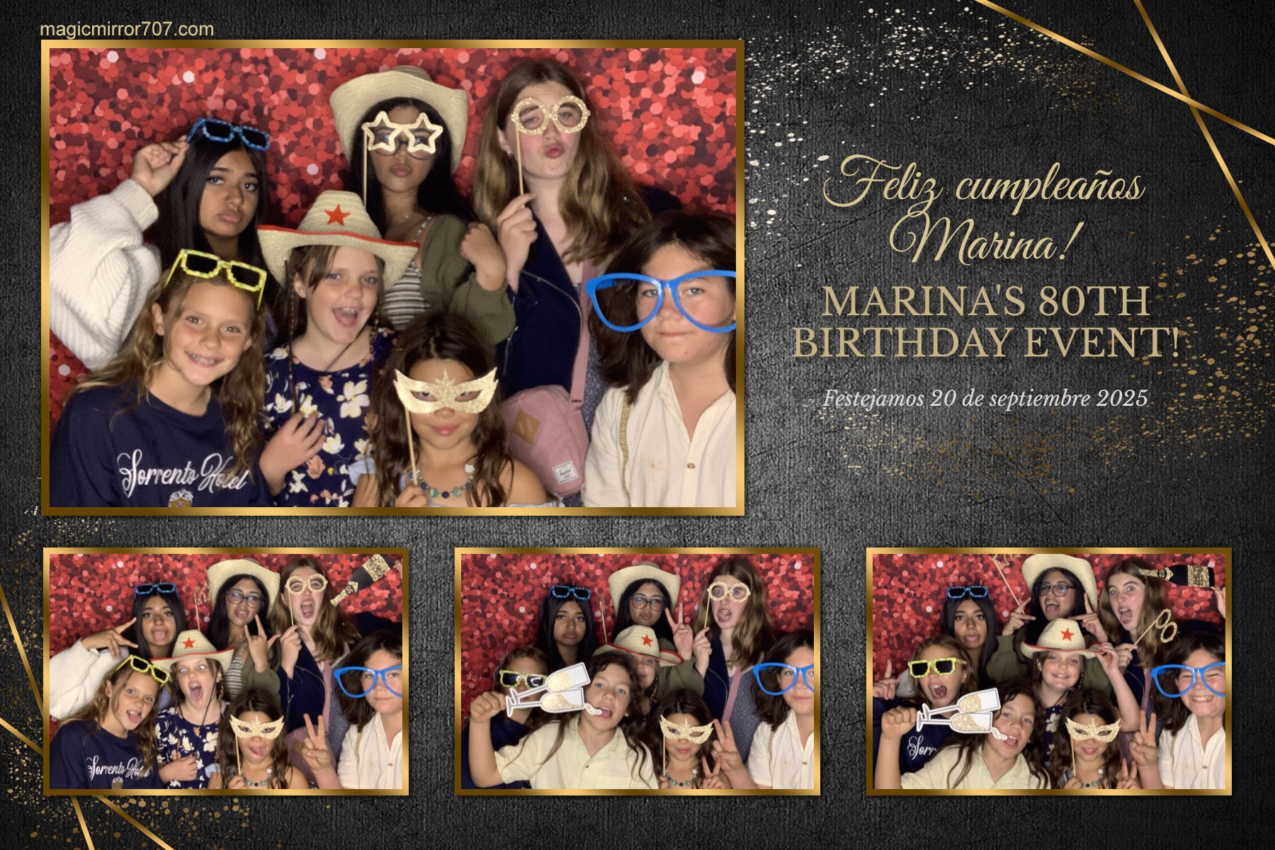 Marina's 80th Birthday | View more photos from the event at gallery.magicmirror707.com/u/MagicMirror707/Marinas-80th-Birthday