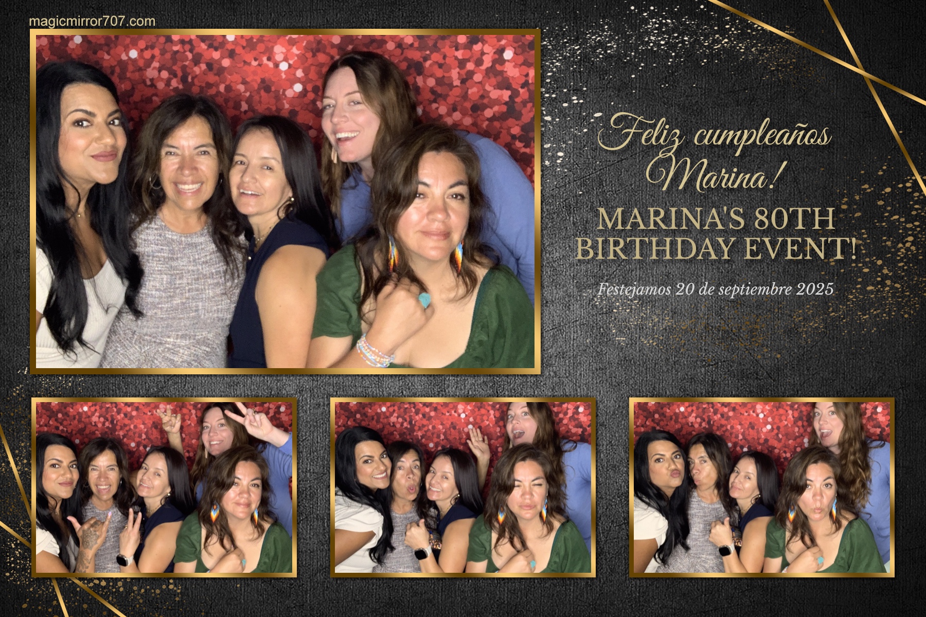 Marina's 80th Birthday | View more photos from the event at gallery.magicmirror707.com/u/MagicMirror707/Marinas-80th-Birthday