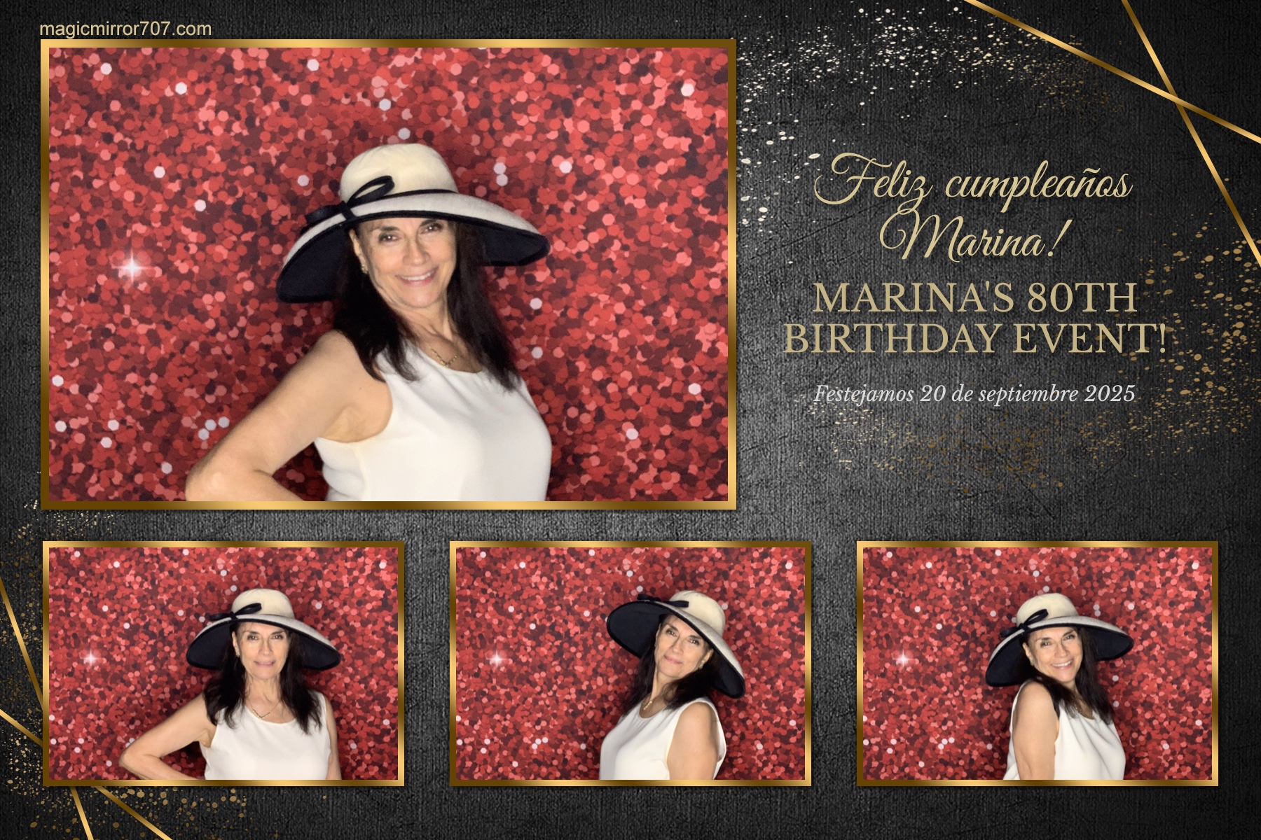 Marina's 80th Birthday | View more photos from the event at gallery.magicmirror707.com/u/MagicMirror707/Marinas-80th-Birthday