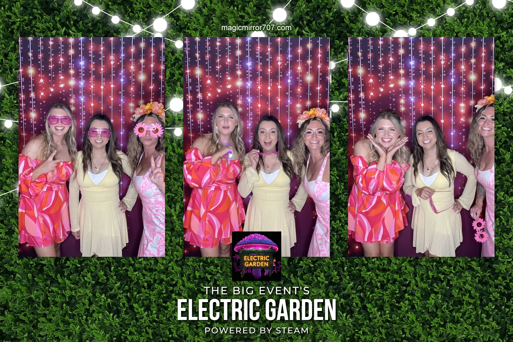 Electric Gardens | View more photos from the event at gallery.magicmirror707.com/u/MagicMirror707/Electric-Gardens