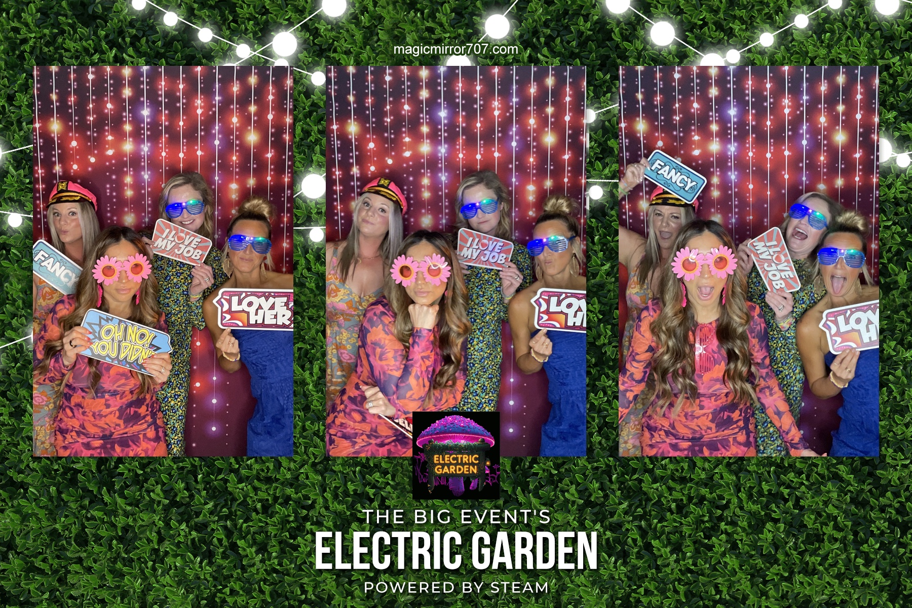 Electric Gardens | View more photos from the event at gallery.magicmirror707.com/u/MagicMirror707/Electric-Gardens