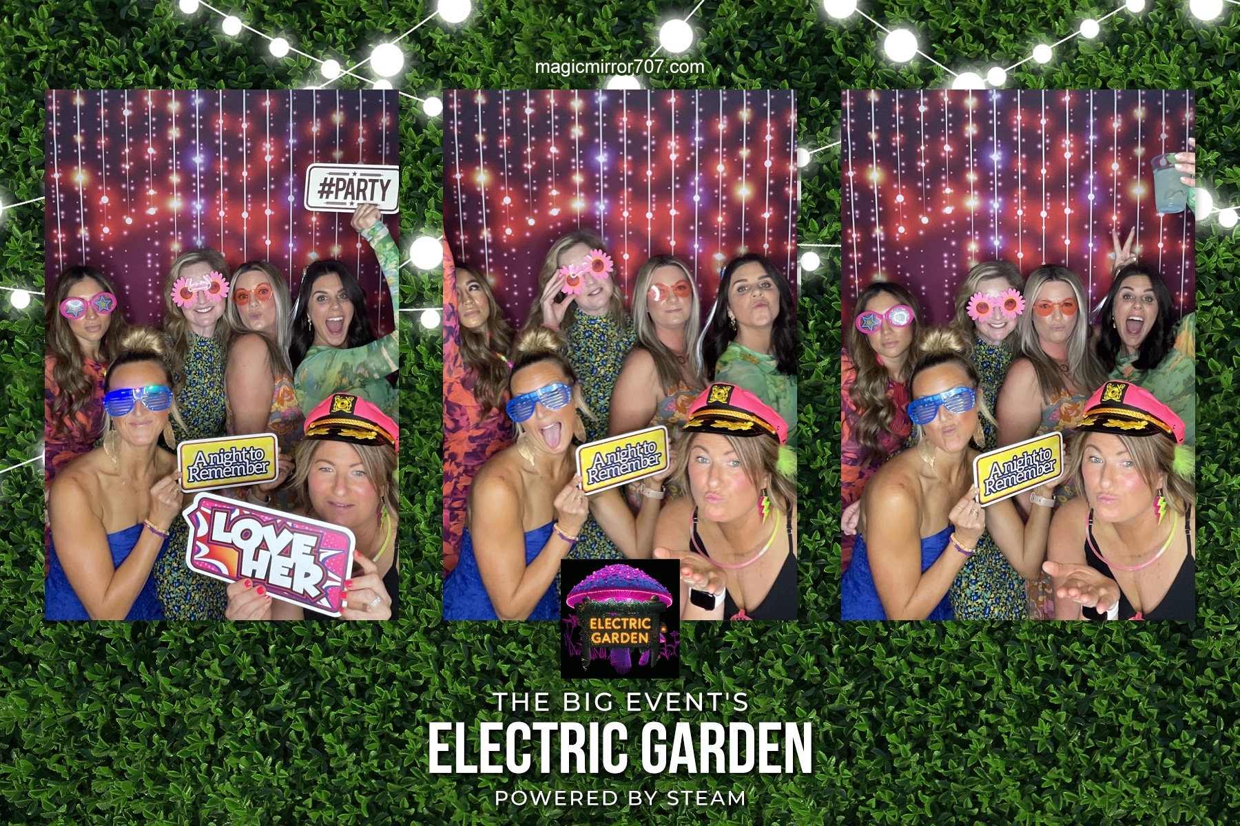 Electric Gardens | View more photos from the event at gallery.magicmirror707.com/u/MagicMirror707/Electric-Gardens