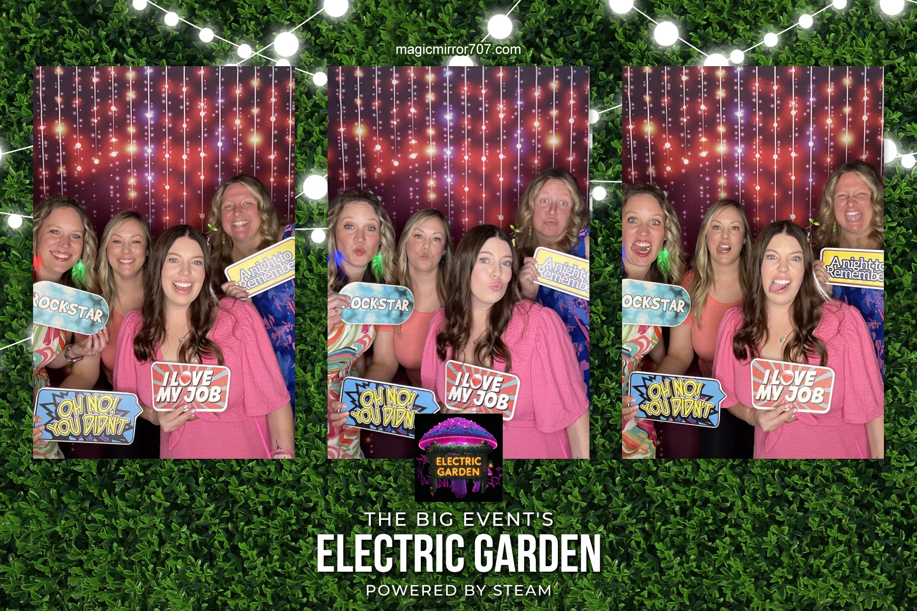 Electric Gardens | View more photos from the event at gallery.magicmirror707.com/u/MagicMirror707/Electric-Gardens