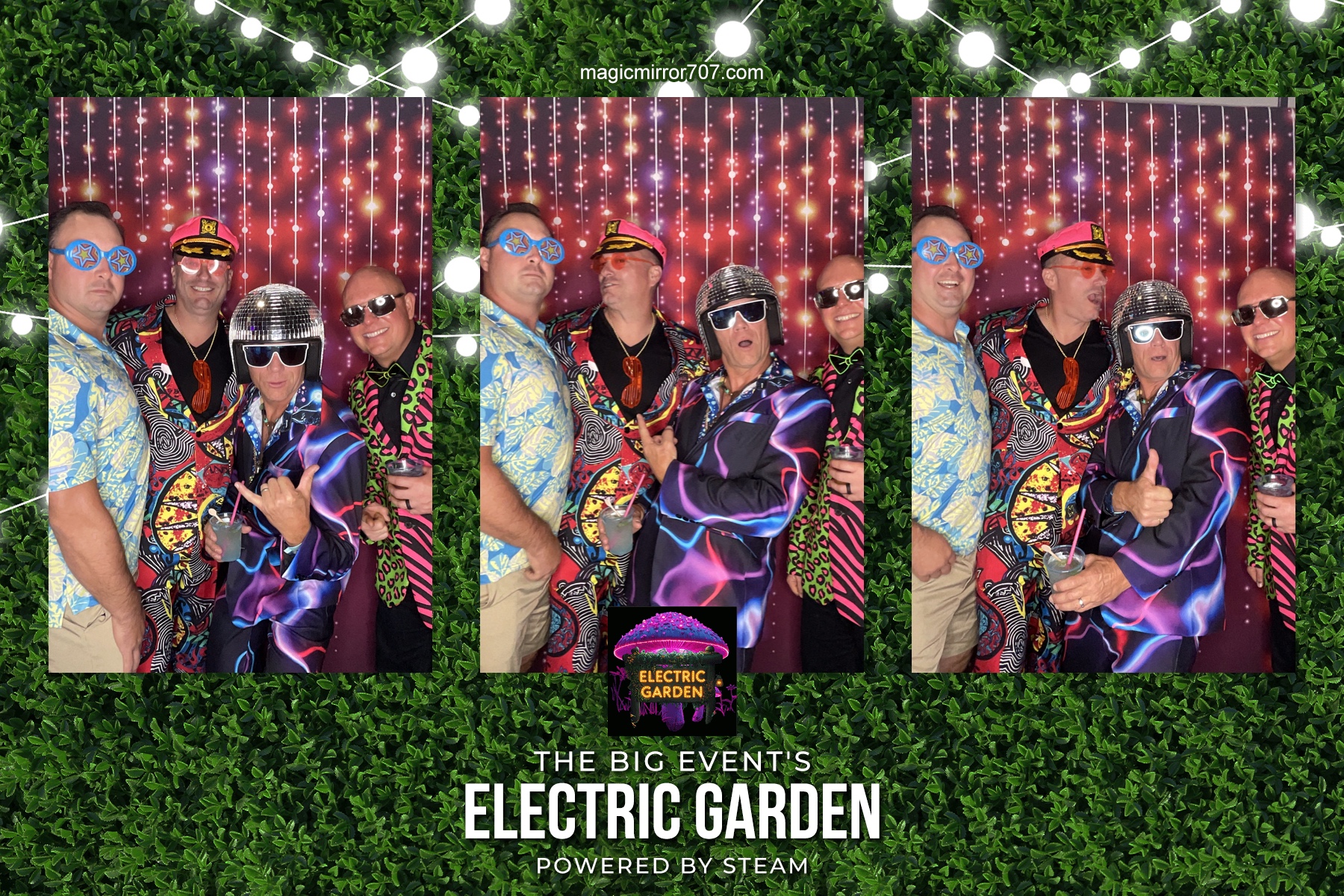 Electric Gardens | View more photos from the event at gallery.magicmirror707.com/u/MagicMirror707/Electric-Gardens