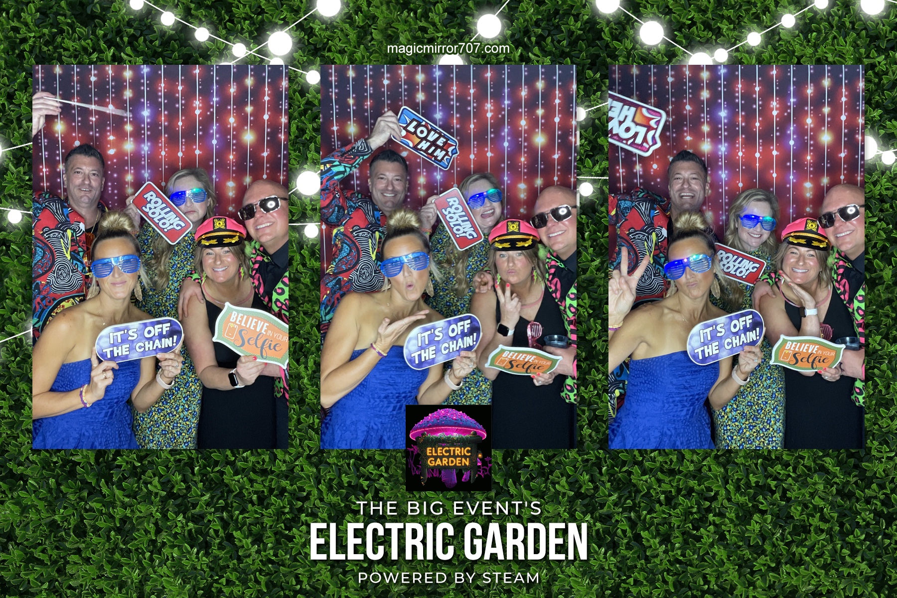 Electric Gardens | View more photos from the event at gallery.magicmirror707.com/u/MagicMirror707/Electric-Gardens