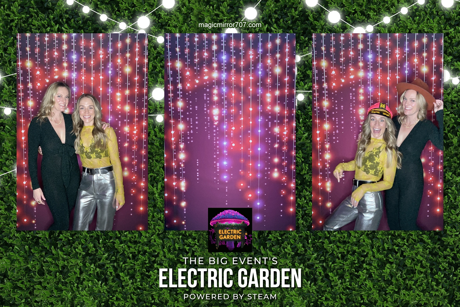 Electric Gardens | View more photos from the event at gallery.magicmirror707.com/u/MagicMirror707/Electric-Gardens