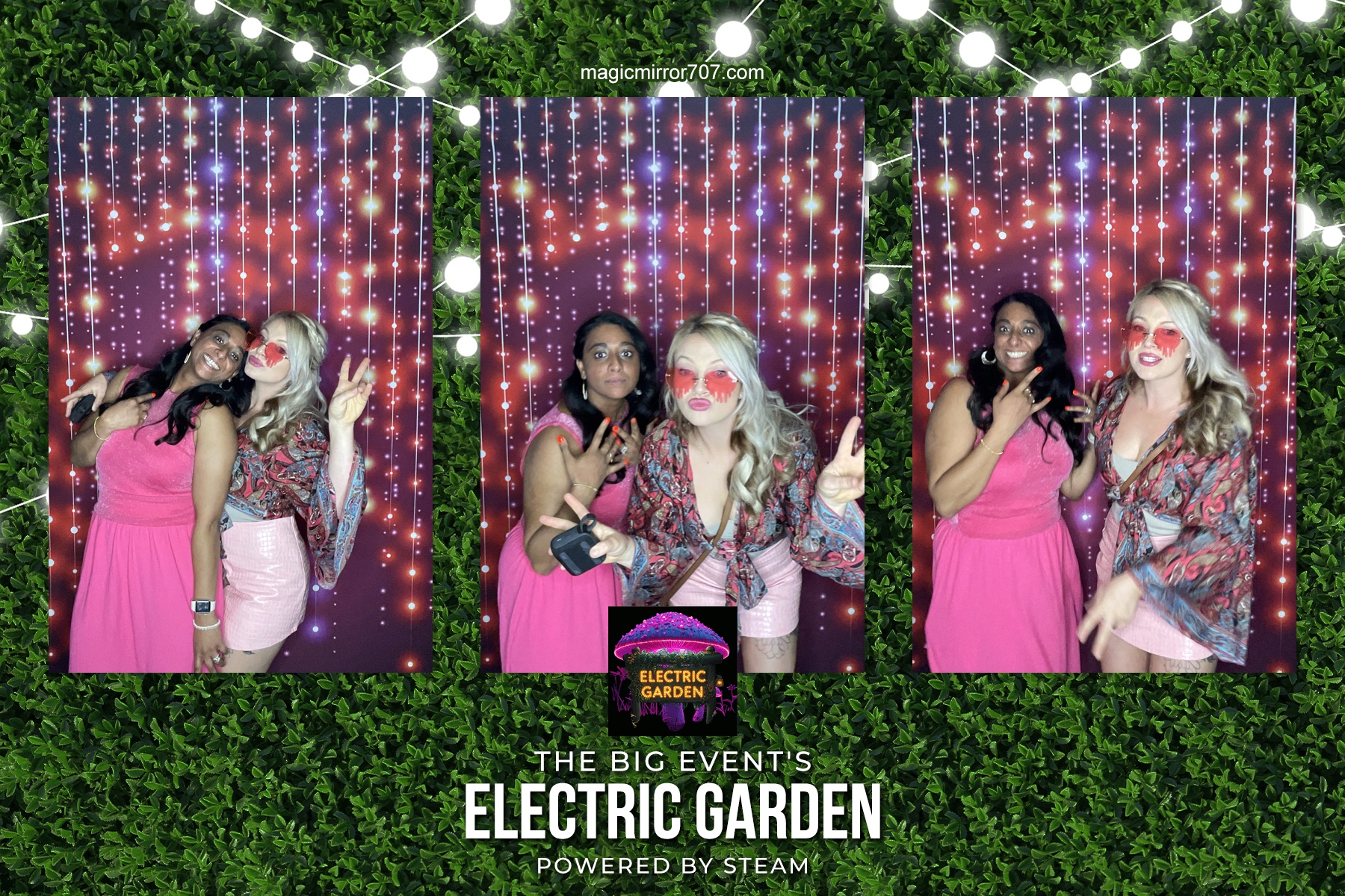 Electric Gardens | View more photos from the event at gallery.magicmirror707.com/u/MagicMirror707/Electric-Gardens