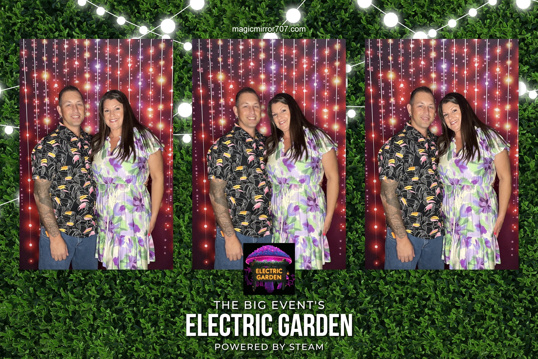 Electric Gardens | View more photos from the event at gallery.magicmirror707.com/u/MagicMirror707/Electric-Gardens