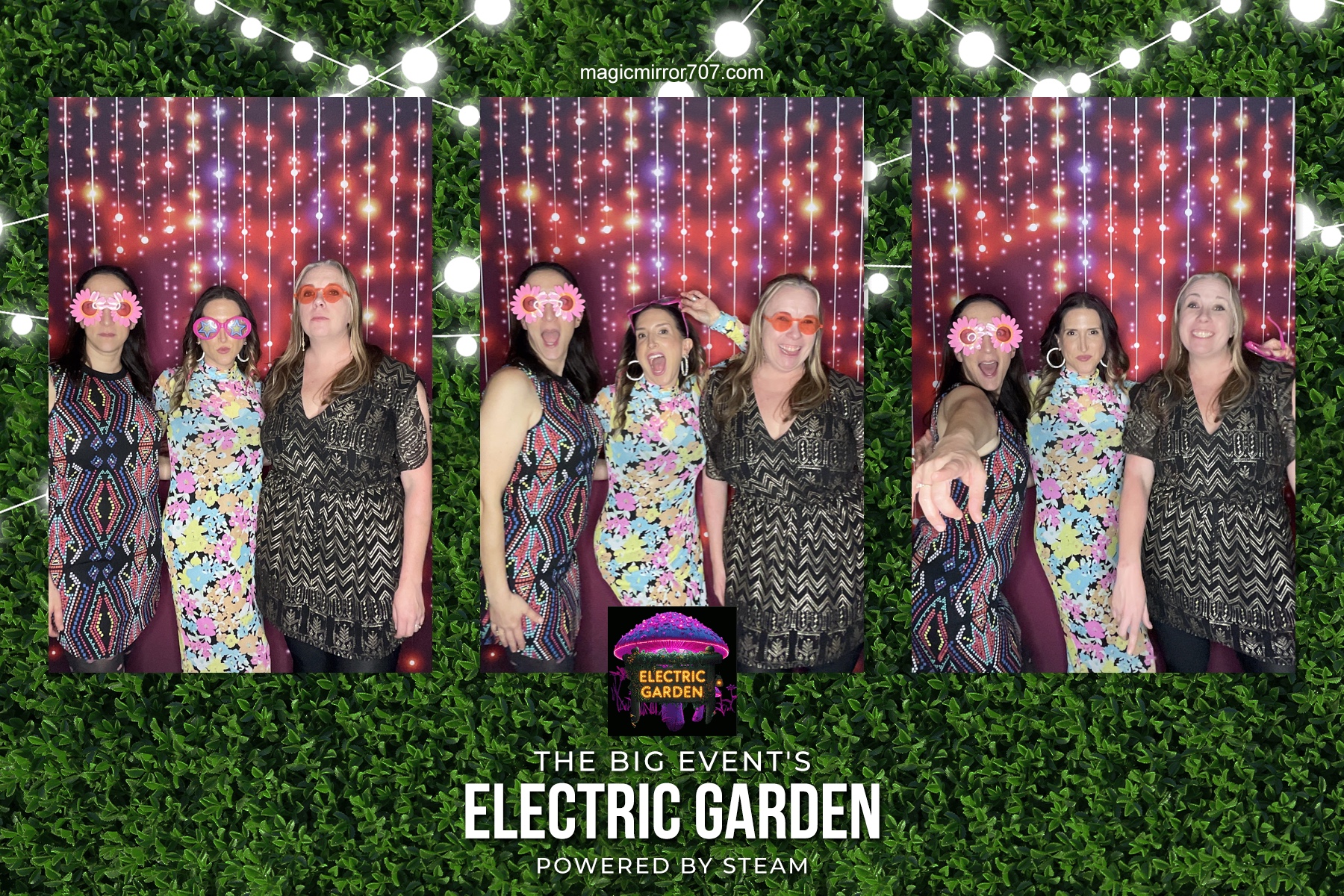 Electric Gardens | View more photos from the event at gallery.magicmirror707.com/u/MagicMirror707/Electric-Gardens