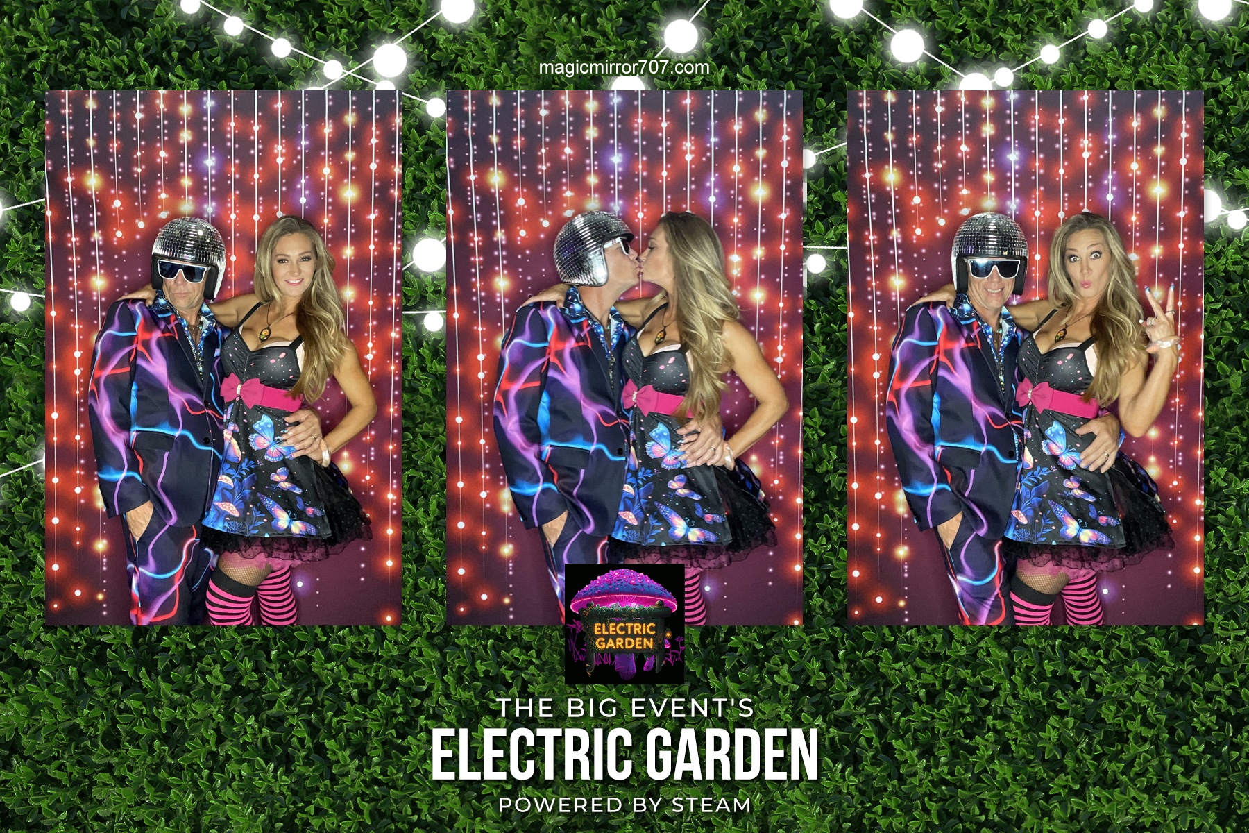 Electric Gardens | View more photos from the event at gallery.magicmirror707.com/u/MagicMirror707/Electric-Gardens