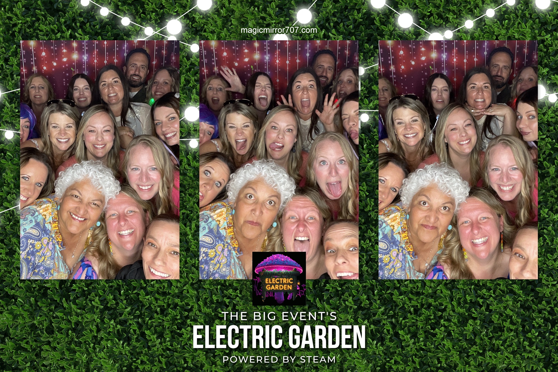 Electric Gardens | View more photos from the event at gallery.magicmirror707.com/u/MagicMirror707/Electric-Gardens