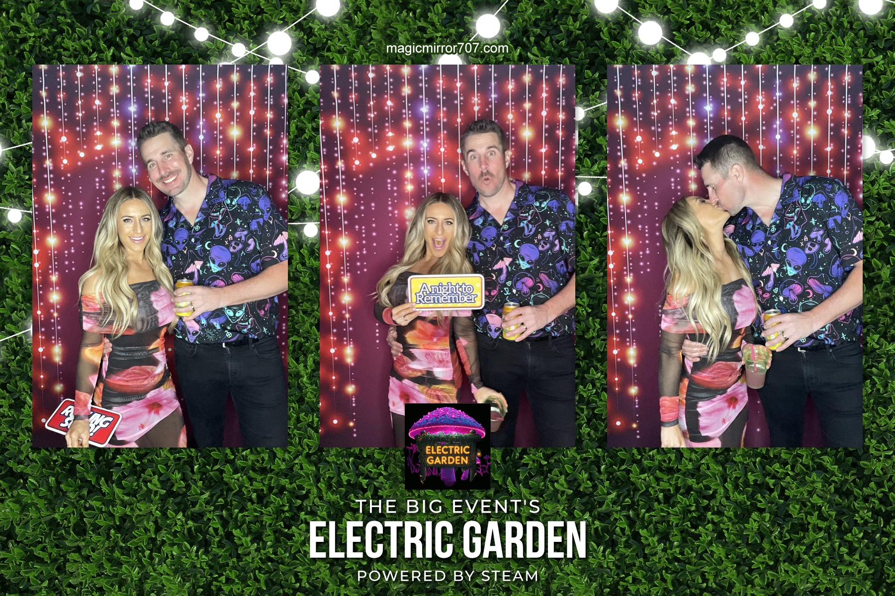 Electric Gardens | View more photos from the event at gallery.magicmirror707.com/u/MagicMirror707/Electric-Gardens