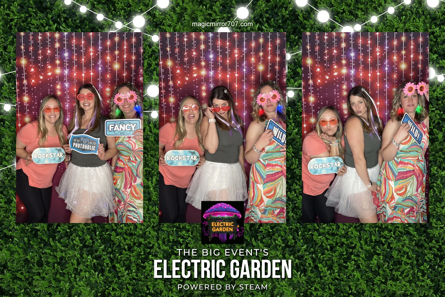 Electric Gardens | View more photos from the event at gallery.magicmirror707.com/u/MagicMirror707/Electric-Gardens