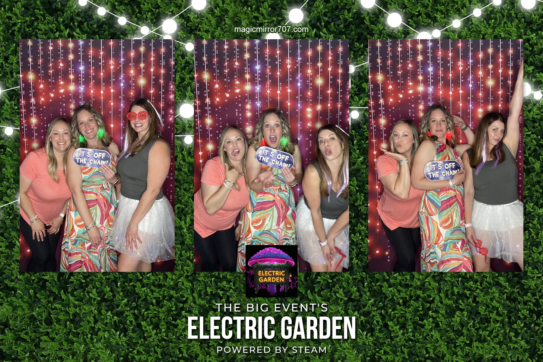 Electric Gardens | View more photos from the event at gallery.magicmirror707.com/u/MagicMirror707/Electric-Gardens