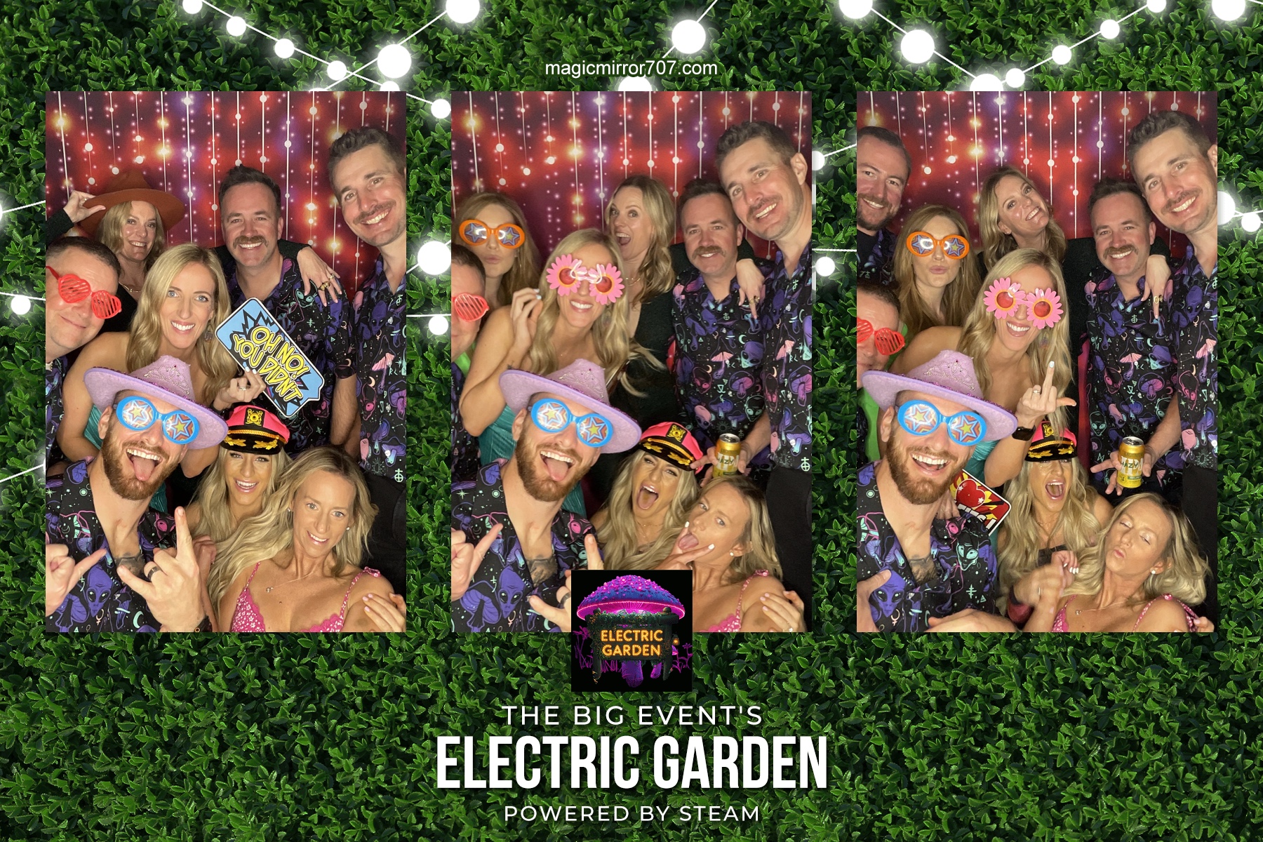 Electric Gardens | View more photos from the event at gallery.magicmirror707.com/u/MagicMirror707/Electric-Gardens