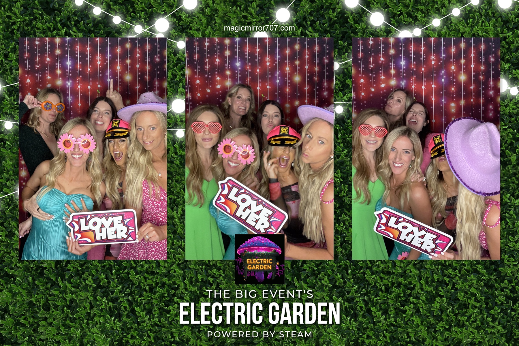 Electric Gardens | View more photos from the event at gallery.magicmirror707.com/u/MagicMirror707/Electric-Gardens