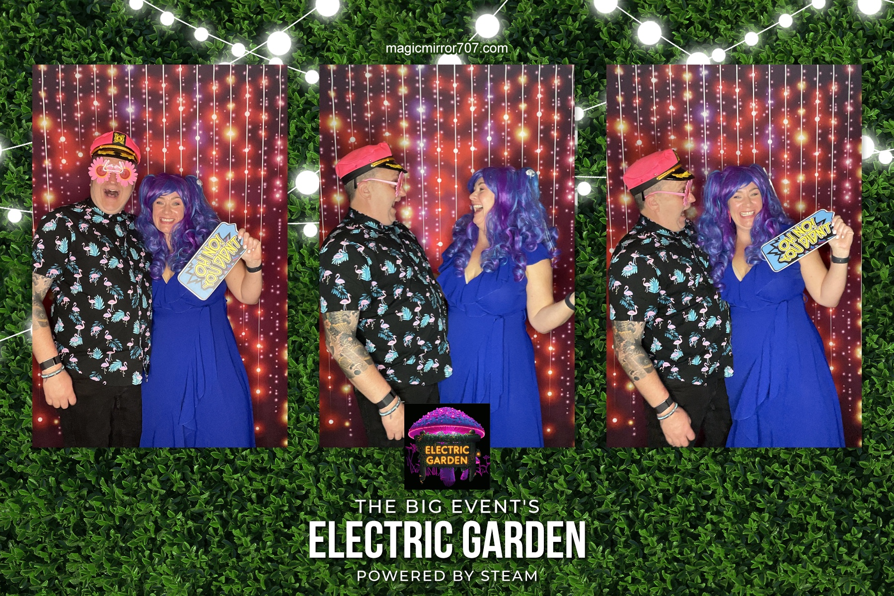 Electric Gardens | View more photos from the event at gallery.magicmirror707.com/u/MagicMirror707/Electric-Gardens