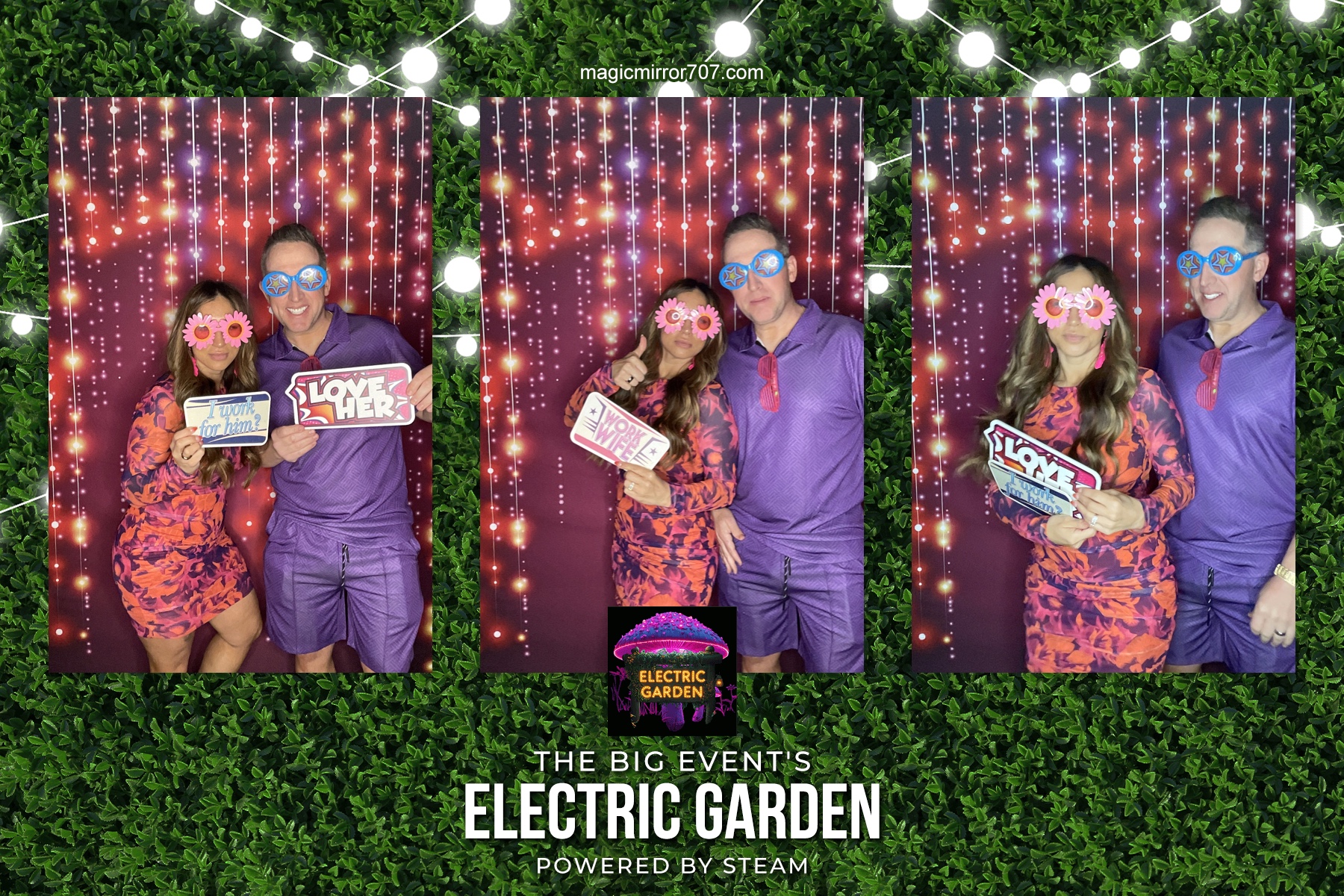 Electric Gardens | View more photos from the event at gallery.magicmirror707.com/u/MagicMirror707/Electric-Gardens