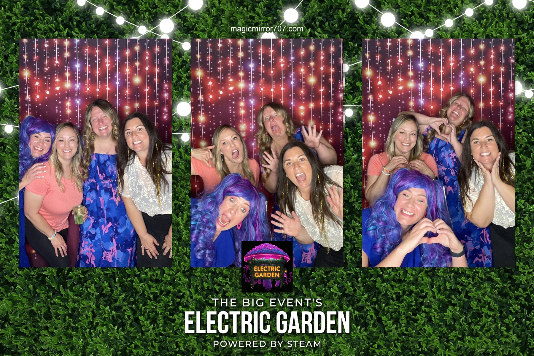 Electric Gardens | View more photos from the event at gallery.magicmirror707.com/u/MagicMirror707/Electric-Gardens