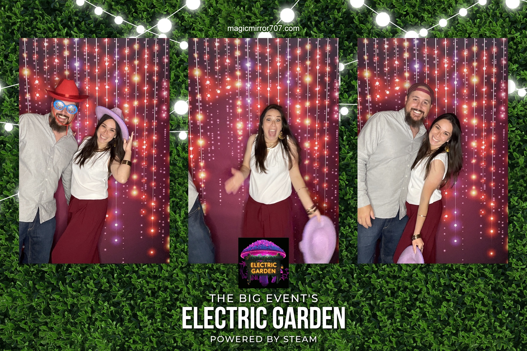 Electric Gardens | View more photos from the event at gallery.magicmirror707.com/u/MagicMirror707/Electric-Gardens