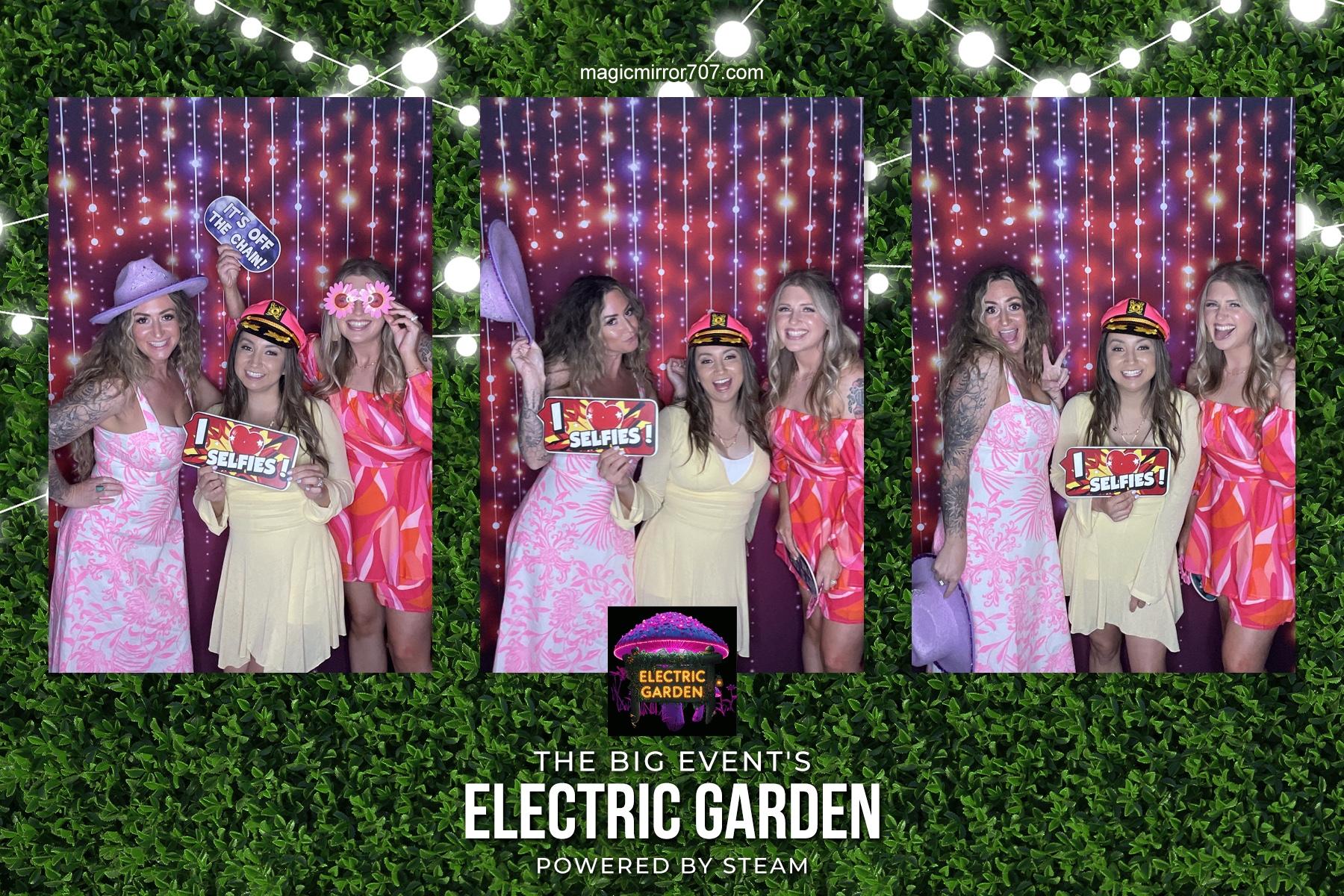 Electric Gardens | View more photos from the event at gallery.magicmirror707.com/u/MagicMirror707/Electric-Gardens