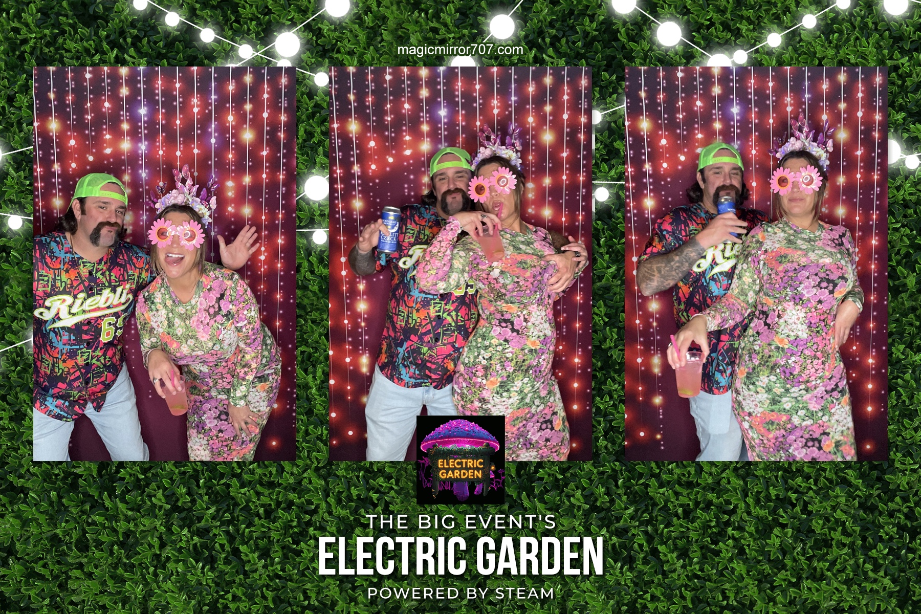 Electric Gardens | View more photos from the event at gallery.magicmirror707.com/u/MagicMirror707/Electric-Gardens