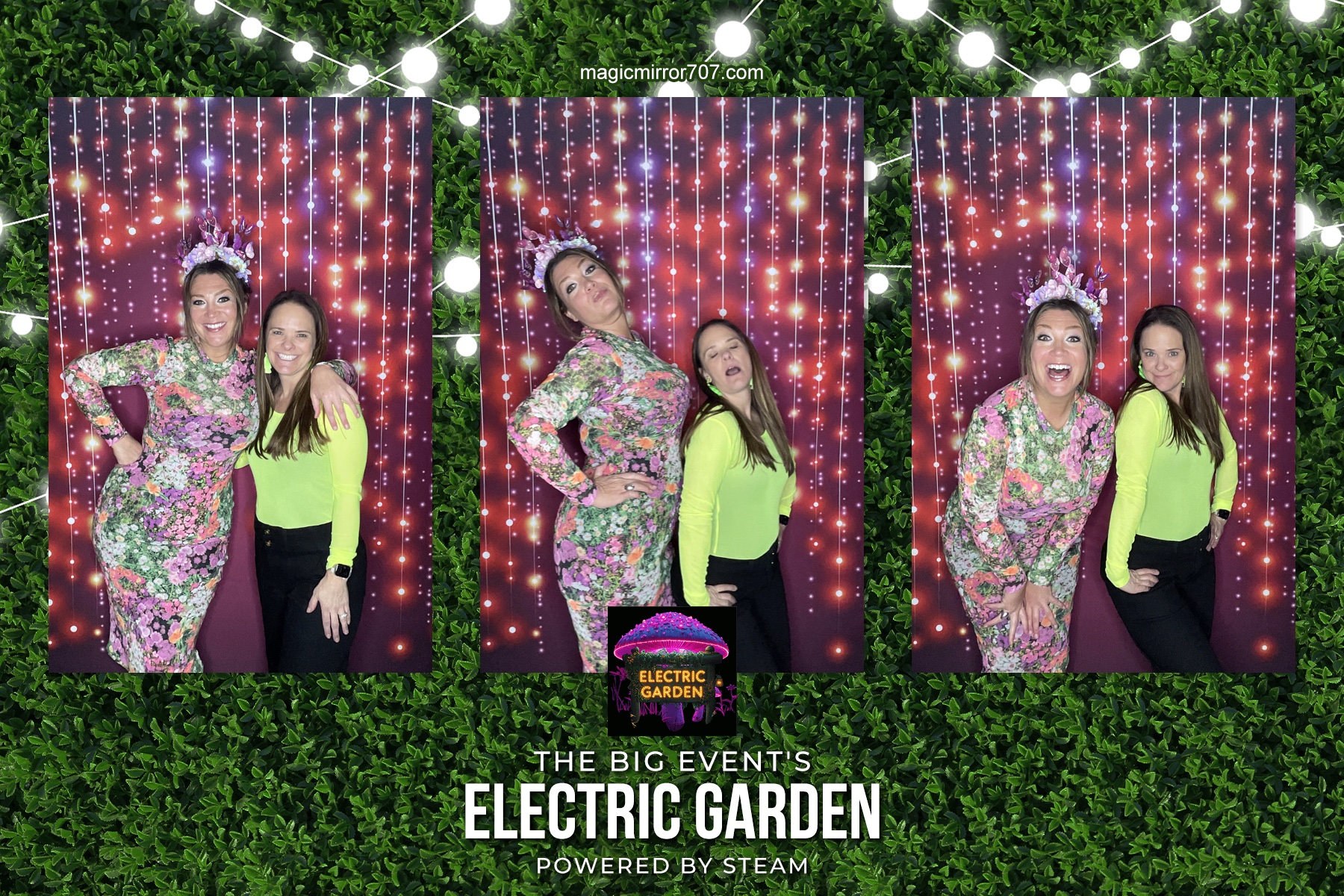 Electric Gardens | View more photos from the event at gallery.magicmirror707.com/u/MagicMirror707/Electric-Gardens