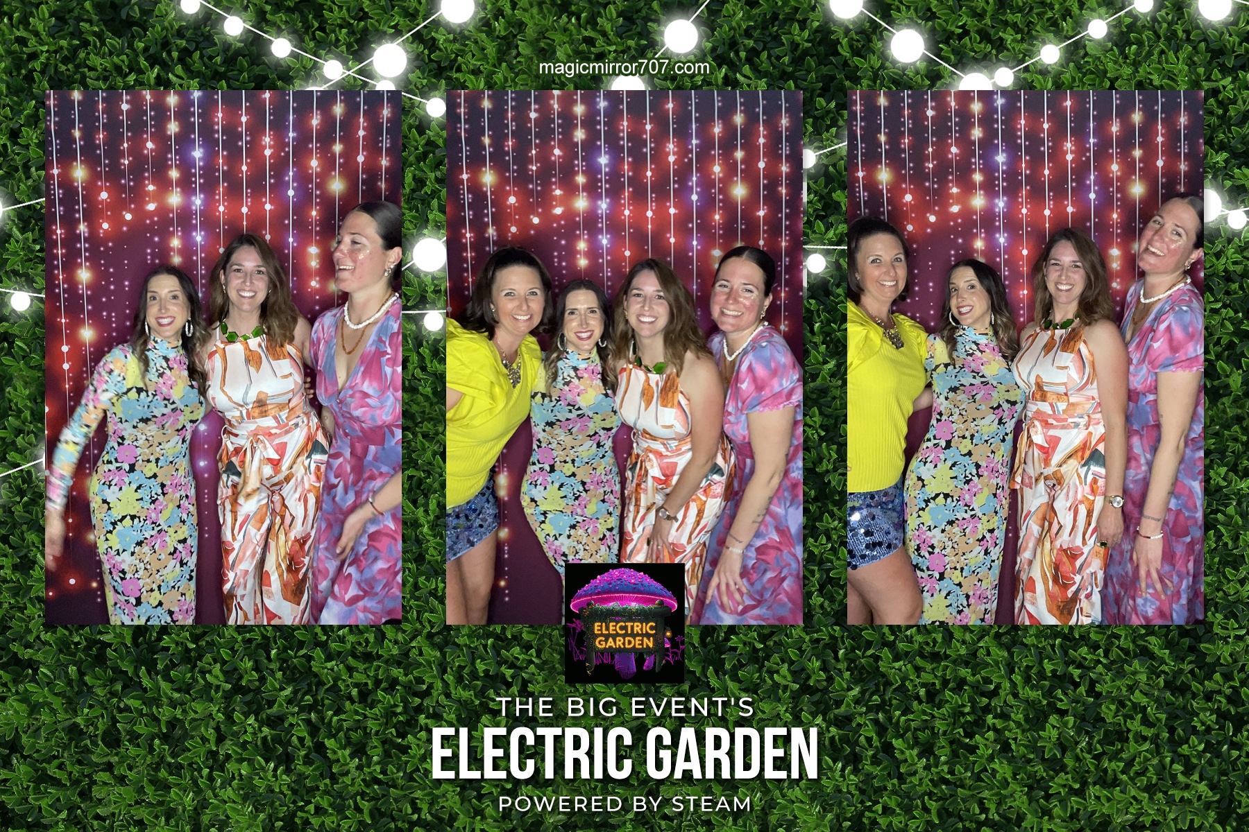 Electric Gardens | View more photos from the event at gallery.magicmirror707.com/u/MagicMirror707/Electric-Gardens
