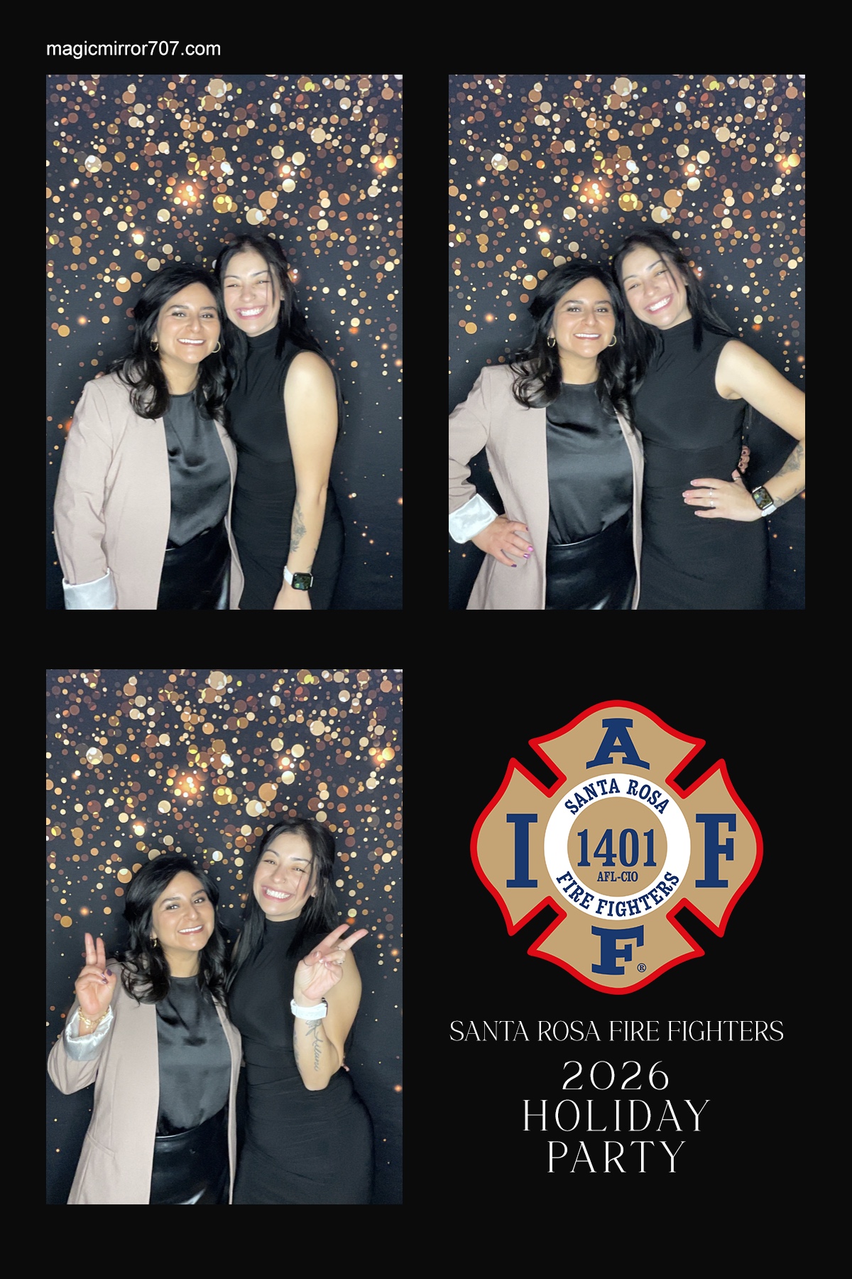 Santa Rosa Fire Fighters Holiday Party  | View more photos from the event at gallery.magicmirror707.com/u/MagicMirror707/Santa-Rosa-Fire-Fighters-Holiday-Party