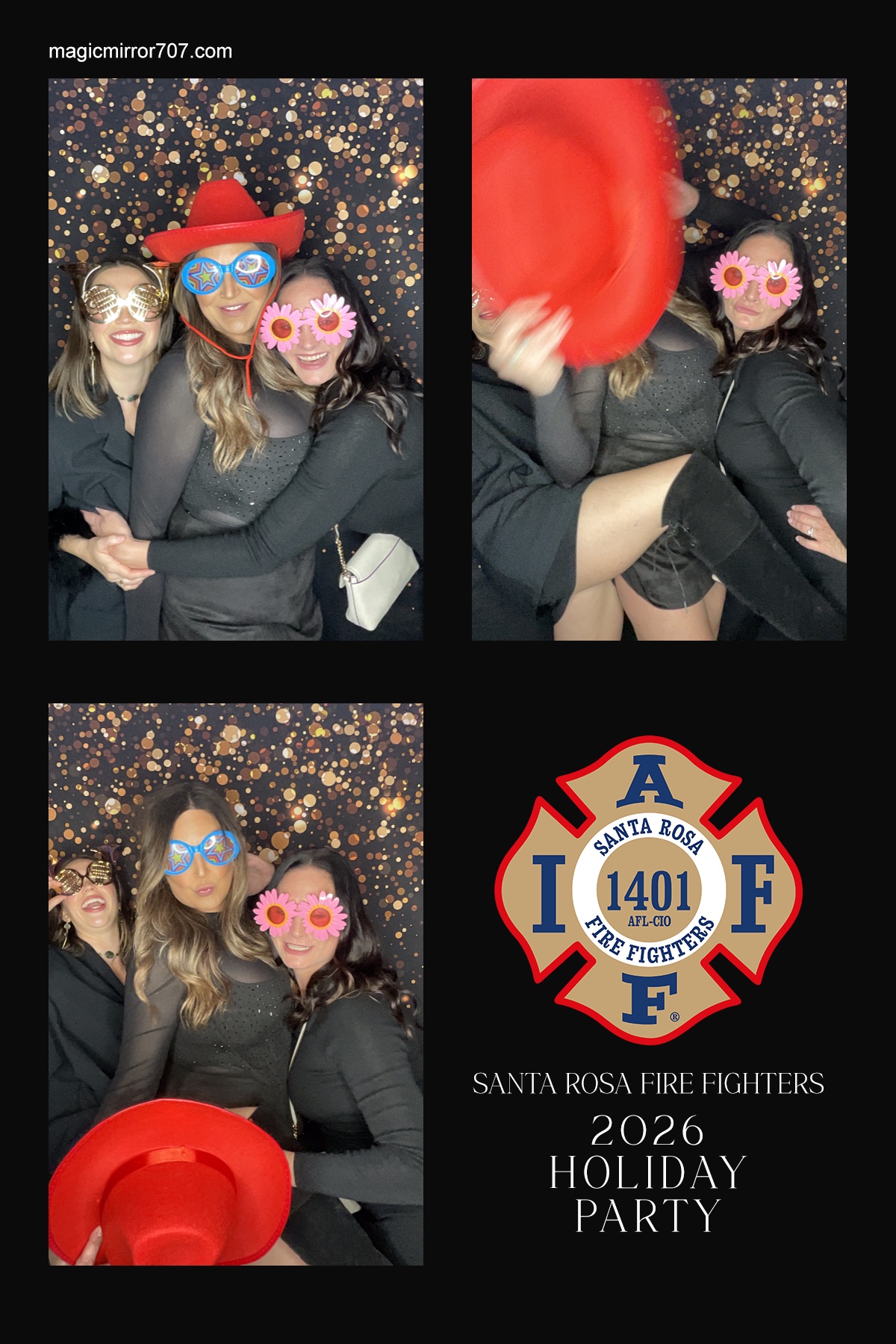 Santa Rosa Fire Fighters Holiday Party  | View more photos from the event at gallery.magicmirror707.com/u/MagicMirror707/Santa-Rosa-Fire-Fighters-Holiday-Party