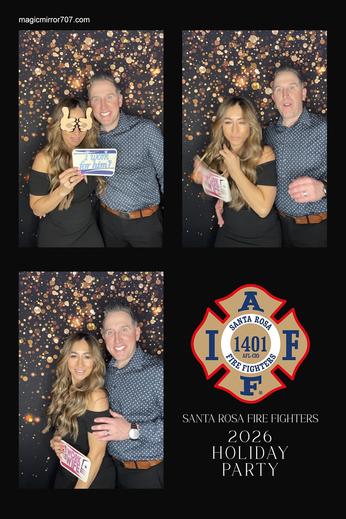 Santa Rosa Fire Fighters Holiday Party  | View more photos from the event at gallery.magicmirror707.com/u/MagicMirror707/Santa-Rosa-Fire-Fighters-Holiday-Party