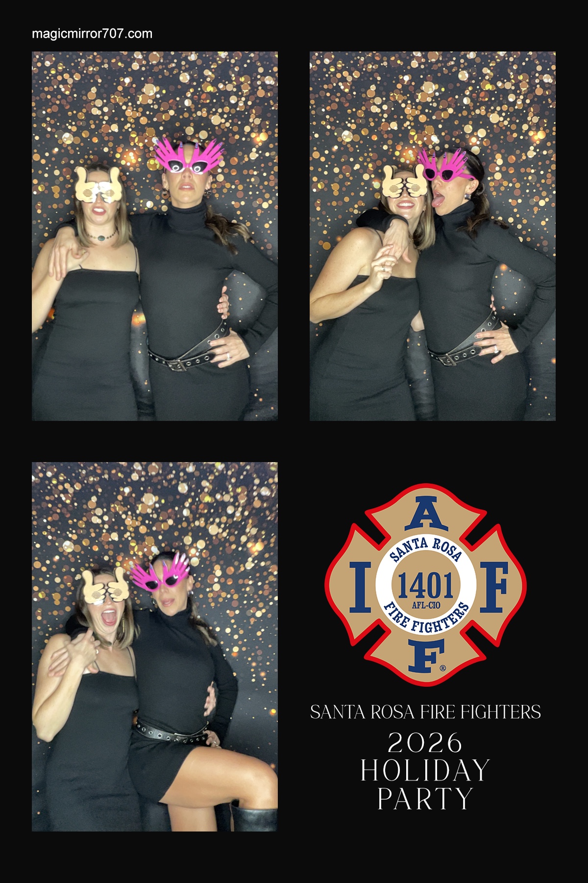 Santa Rosa Fire Fighters Holiday Party  | View more photos from the event at gallery.magicmirror707.com/u/MagicMirror707/Santa-Rosa-Fire-Fighters-Holiday-Party