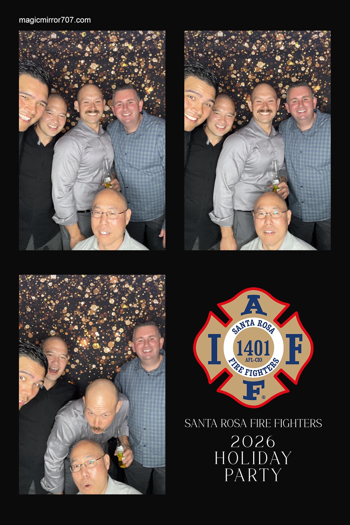 Santa Rosa Fire Fighters Holiday Party  | View more photos from the event at gallery.magicmirror707.com/u/MagicMirror707/Santa-Rosa-Fire-Fighters-Holiday-Party