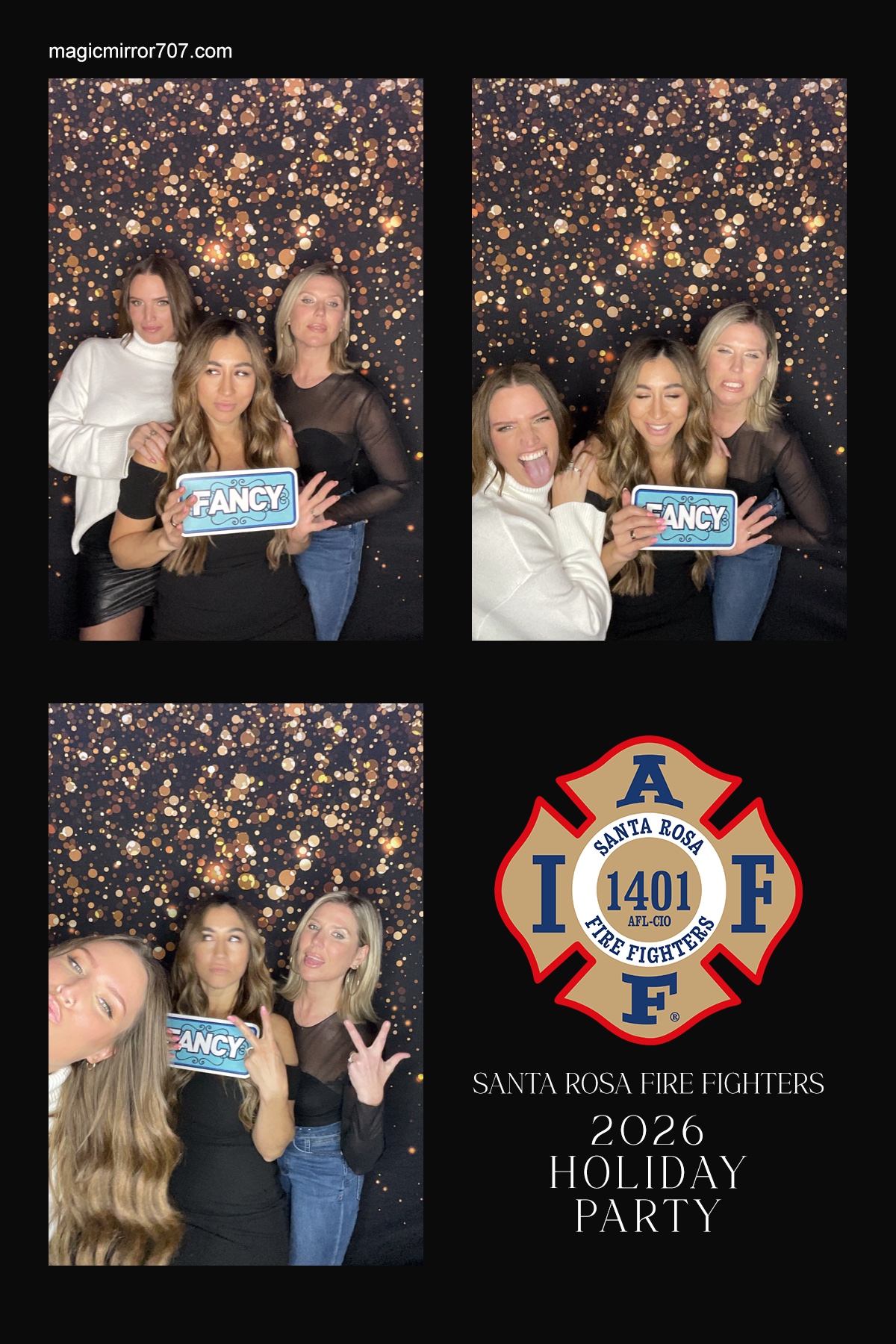 Santa Rosa Fire Fighters Holiday Party  | View more photos from the event at gallery.magicmirror707.com/u/MagicMirror707/Santa-Rosa-Fire-Fighters-Holiday-Party