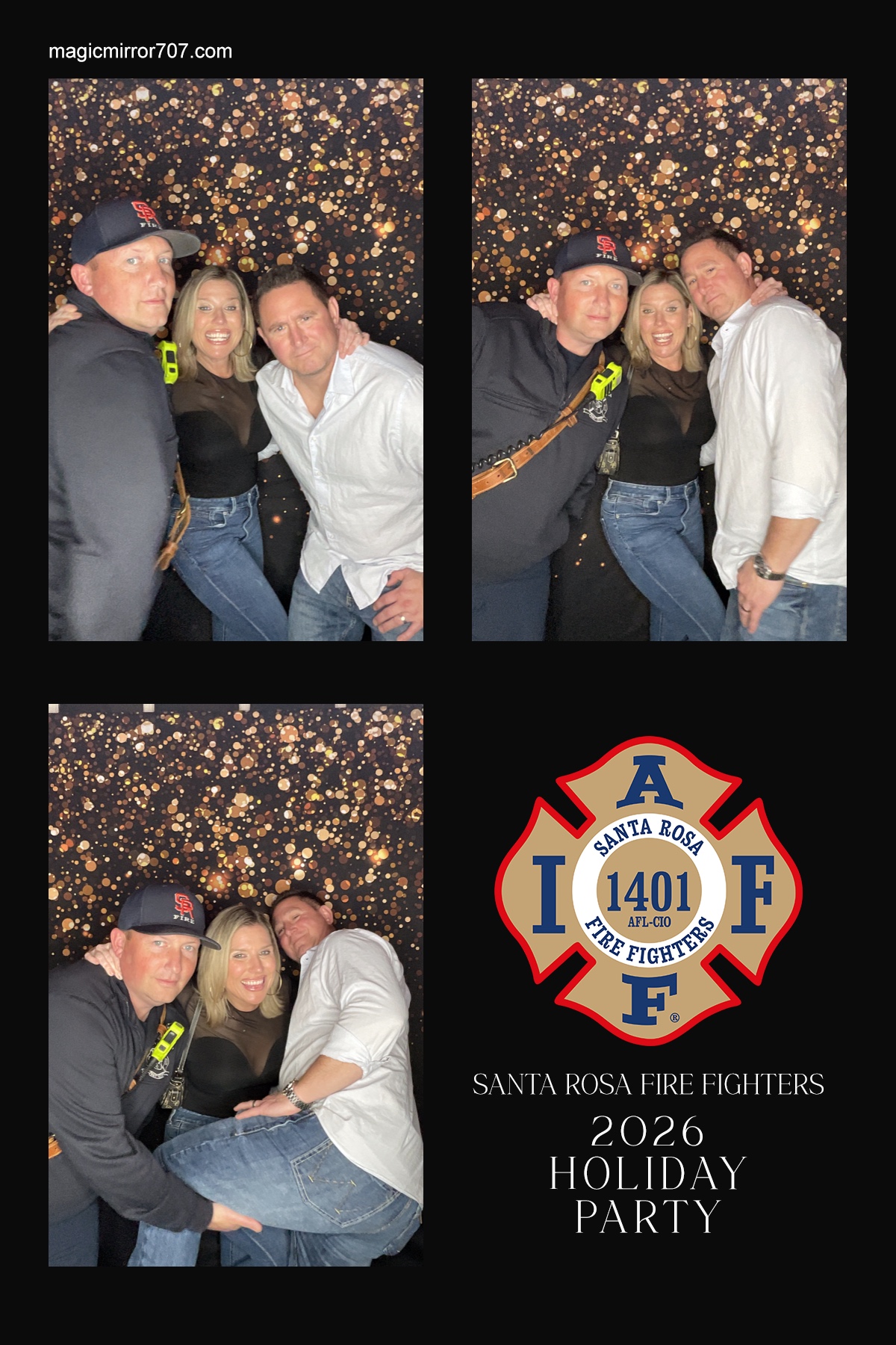 Santa Rosa Fire Fighters Holiday Party  | View more photos from the event at gallery.magicmirror707.com/u/MagicMirror707/Santa-Rosa-Fire-Fighters-Holiday-Party