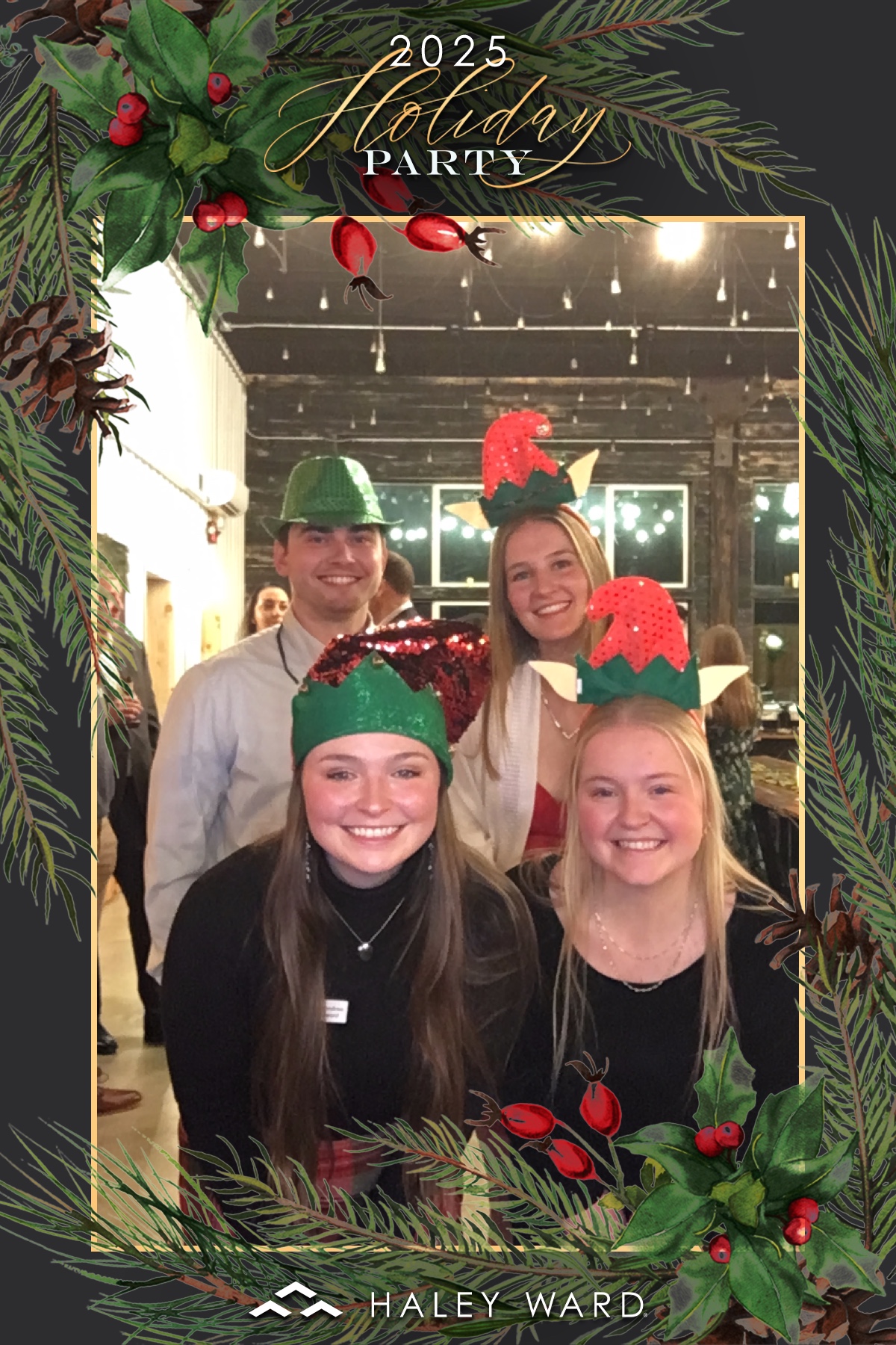 Haley Ward 2025 Holiday Party | View more photos from the event at gallery.mainemagicmirror.com/u/MaineMagicMirror/Haley-Ward-2025-Holiday-Party