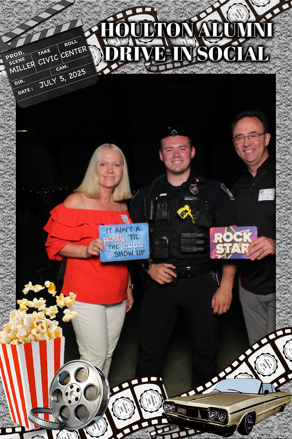 Houlton Alumni Drive In Social | View more photos from the event at gallery.mainemagicmirror.com/u/MaineMagicMirror/Houlton-Alumni-Drive-In-Social