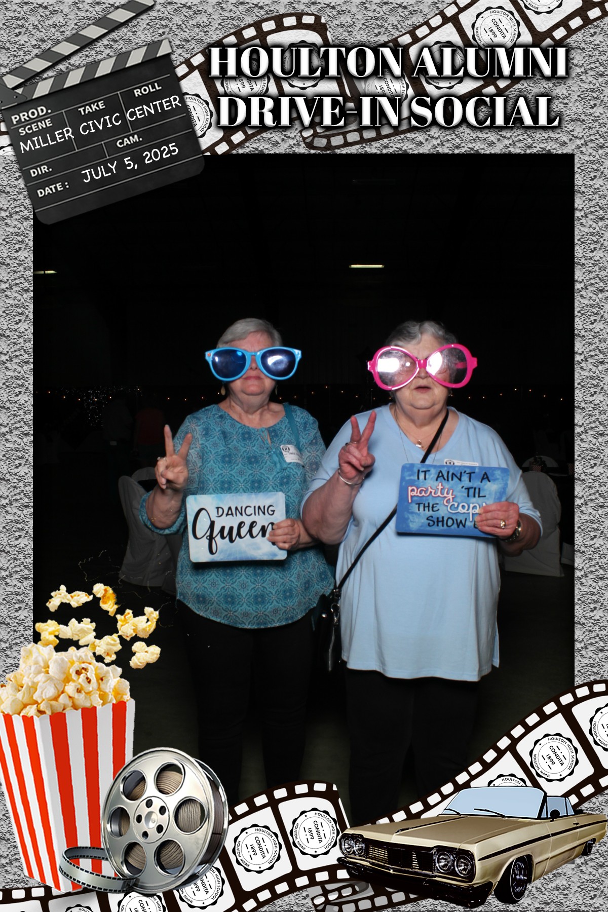 Houlton Alumni Drive In Social | View more photos from the event at gallery.mainemagicmirror.com/u/MaineMagicMirror/Houlton-Alumni-Drive-In-Social