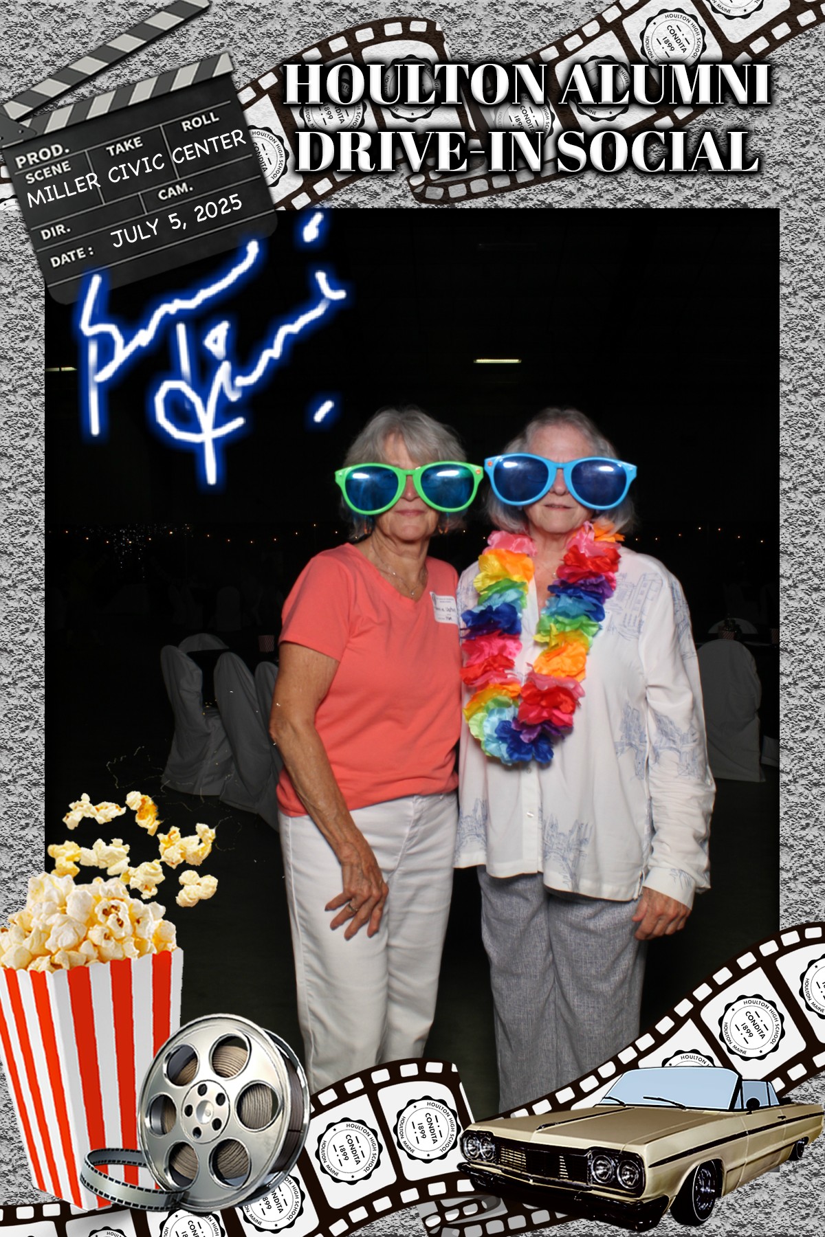 Houlton Alumni Drive In Social | View more photos from the event at gallery.mainemagicmirror.com/u/MaineMagicMirror/Houlton-Alumni-Drive-In-Social