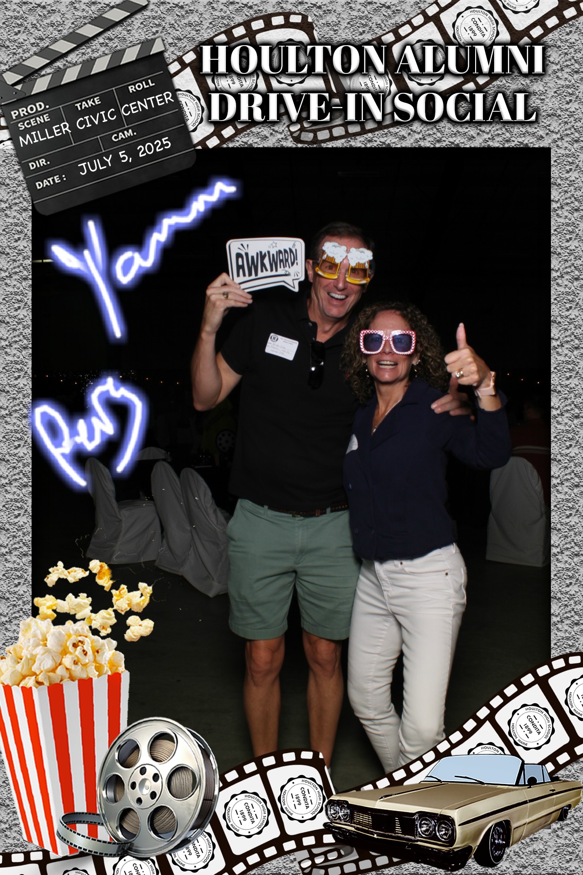 Houlton Alumni Drive In Social | View more photos from the event at gallery.mainemagicmirror.com/u/MaineMagicMirror/Houlton-Alumni-Drive-In-Social