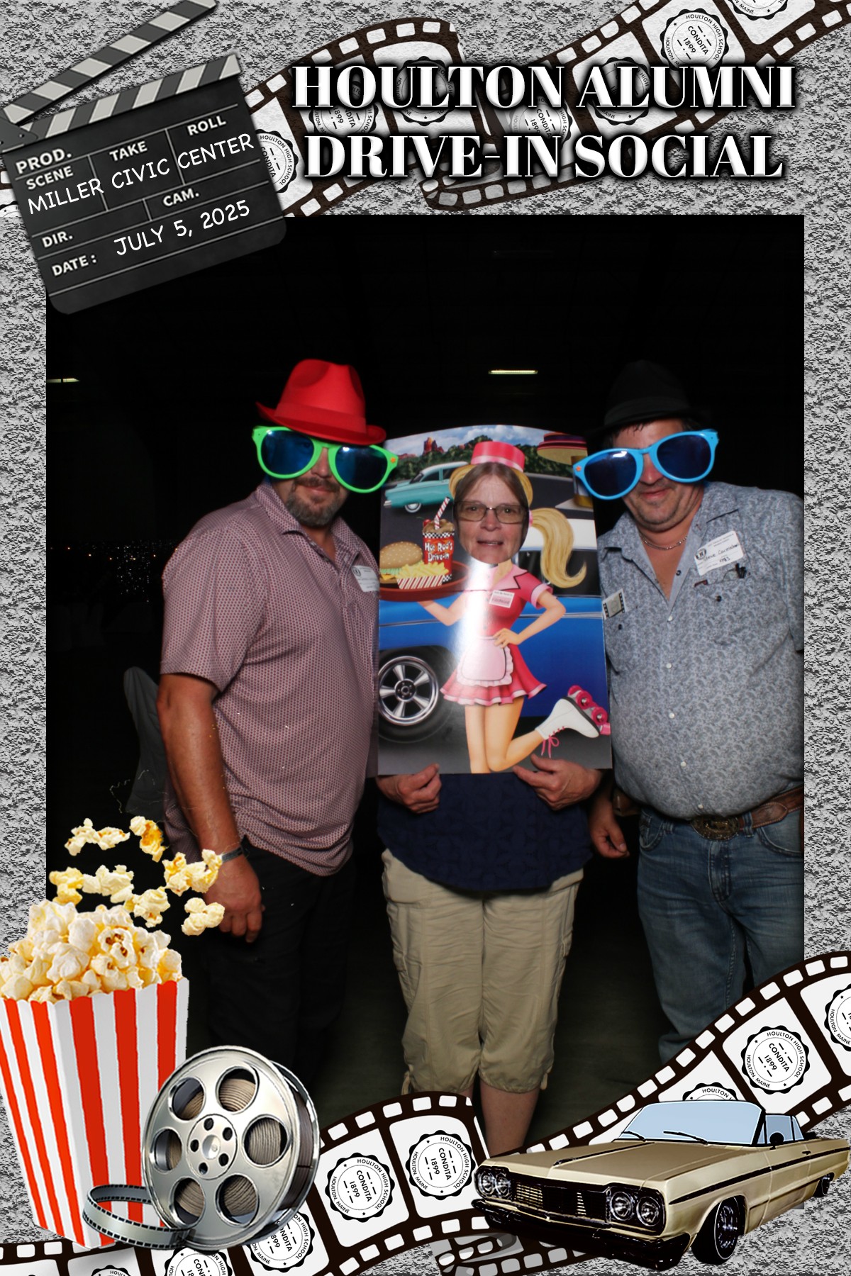 Houlton Alumni Drive In Social | View more photos from the event at gallery.mainemagicmirror.com/u/MaineMagicMirror/Houlton-Alumni-Drive-In-Social