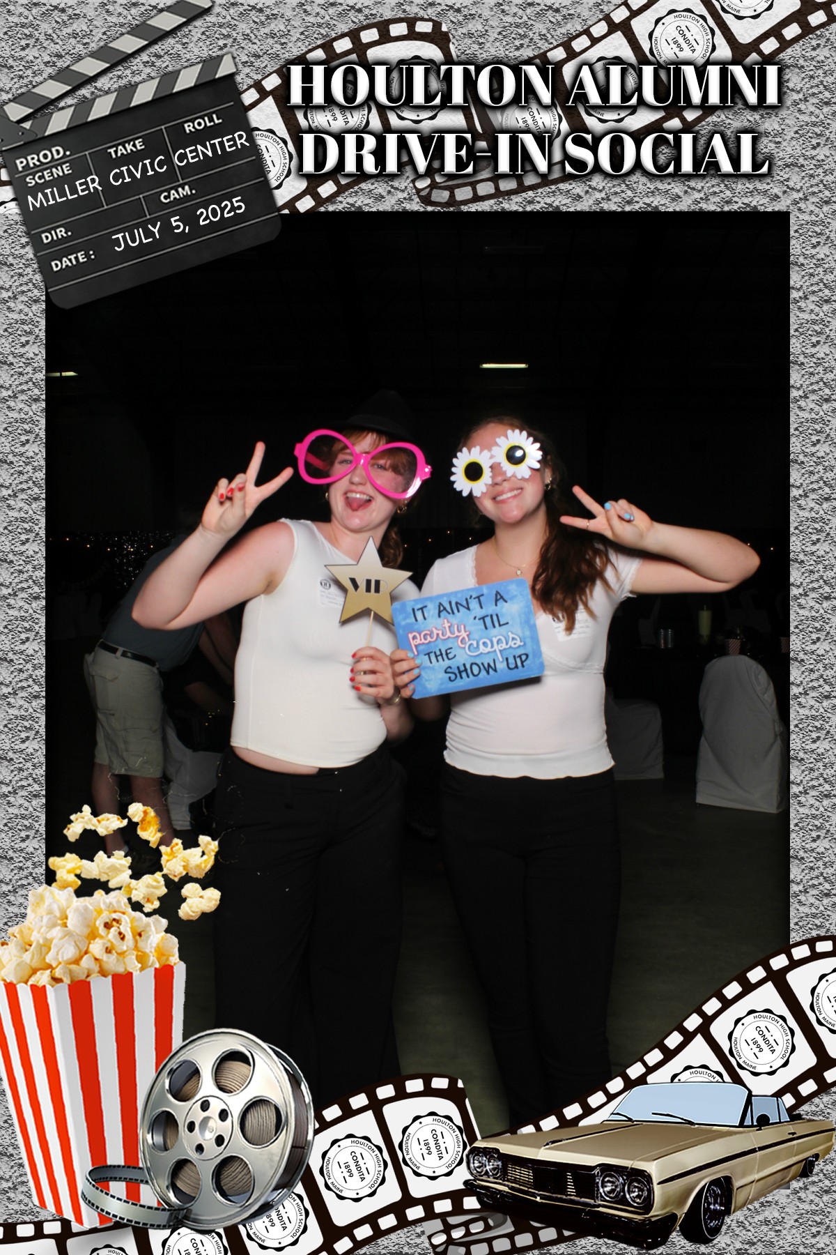 Houlton Alumni Drive In Social | View more photos from the event at gallery.mainemagicmirror.com/u/MaineMagicMirror/Houlton-Alumni-Drive-In-Social